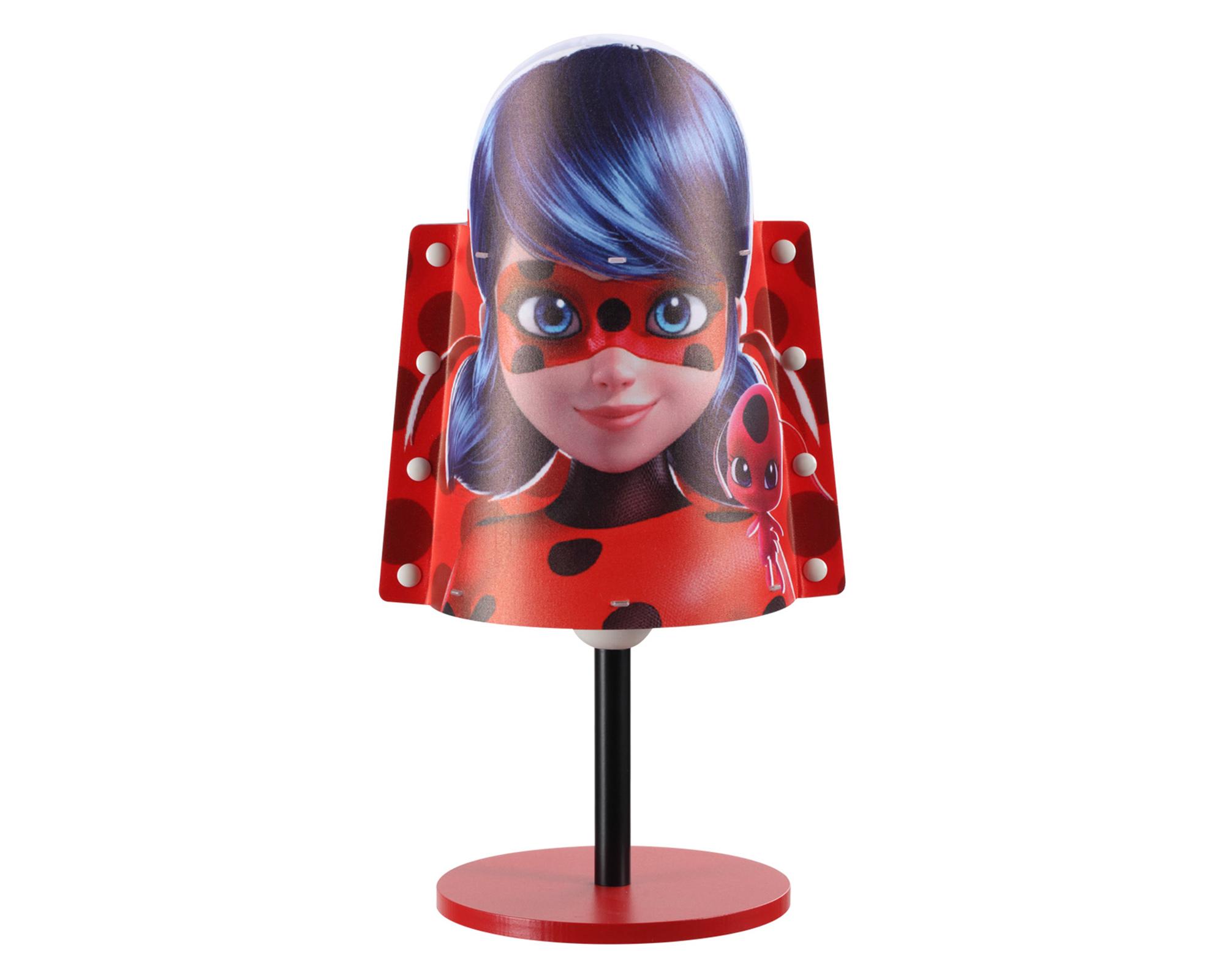 Lámpara infantil 1L Ladybug rojo-0