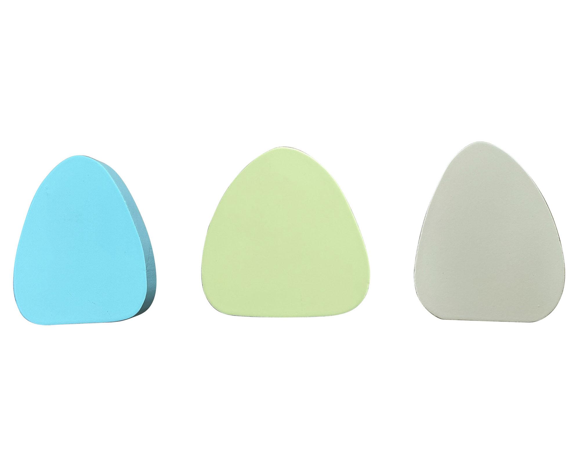 Perchero Triángulos azul/verde/gris-2