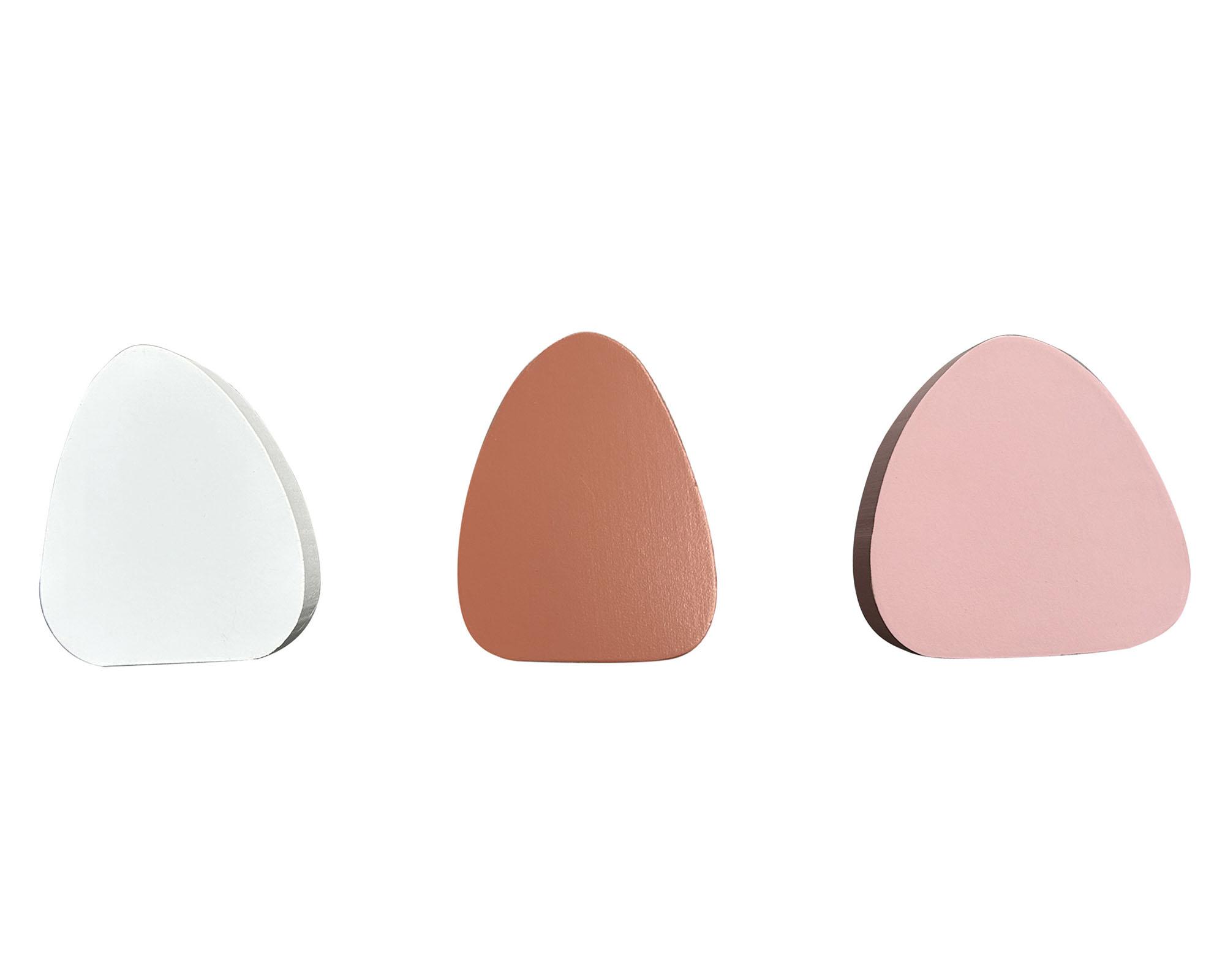 Perchero Triángulos rosado/blanco/guinda-2