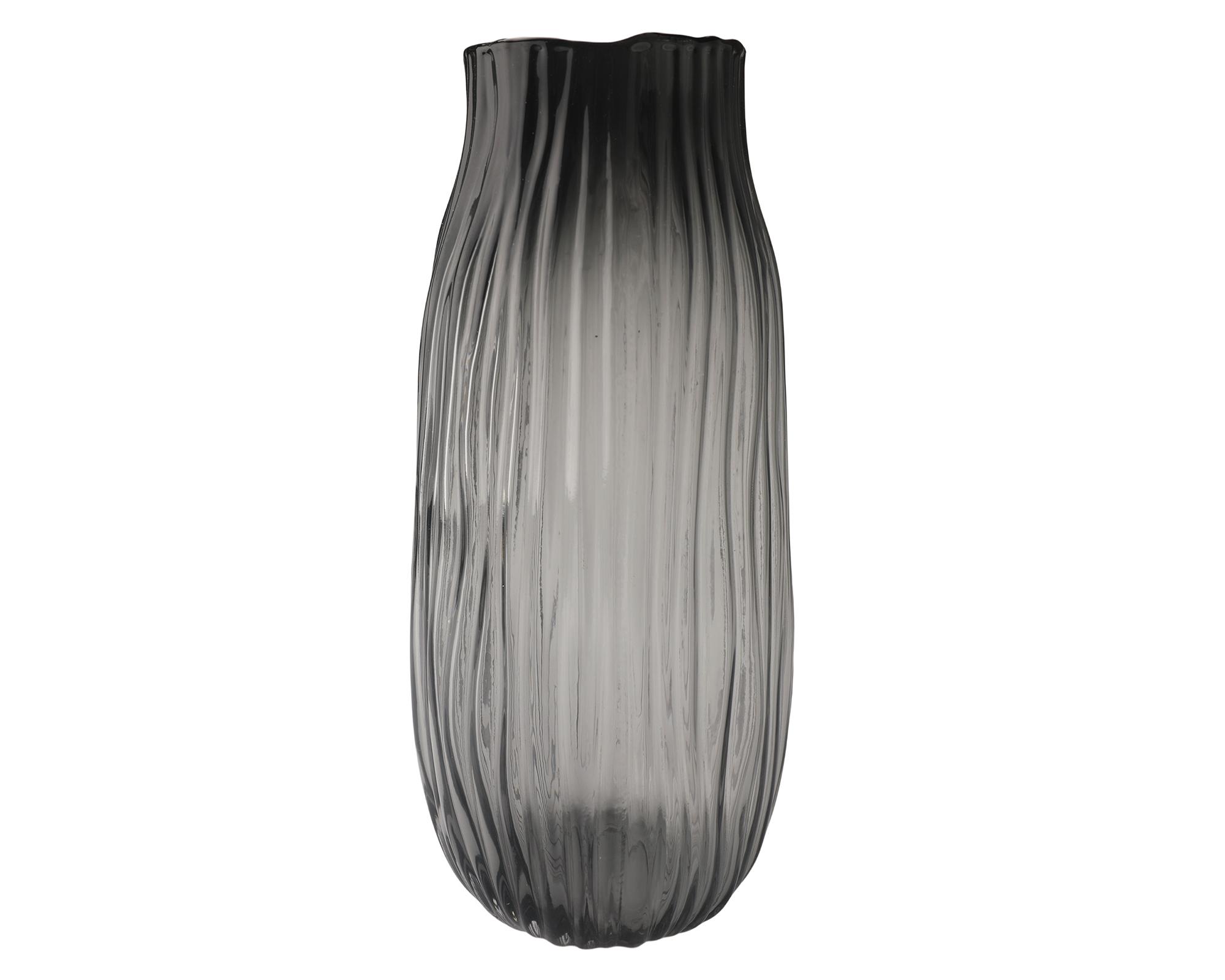 Florero 30.5 cm Amapola gris-0