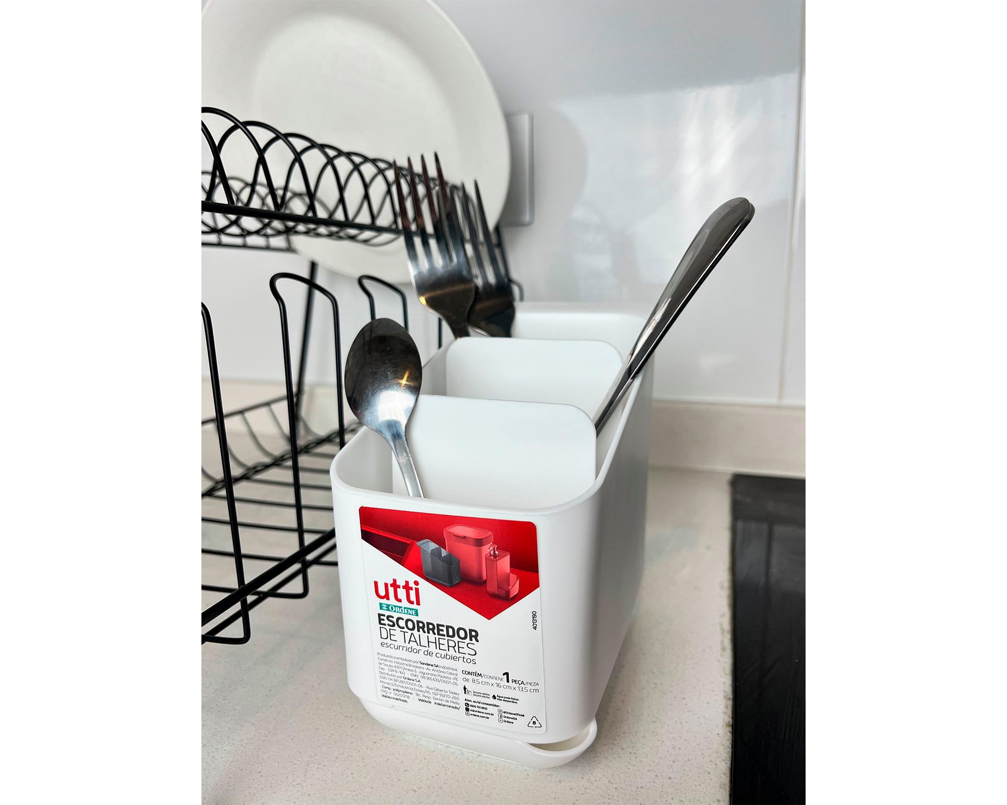 Escurridor de cubiertos 15.3x8.8x13 cm blanco-3