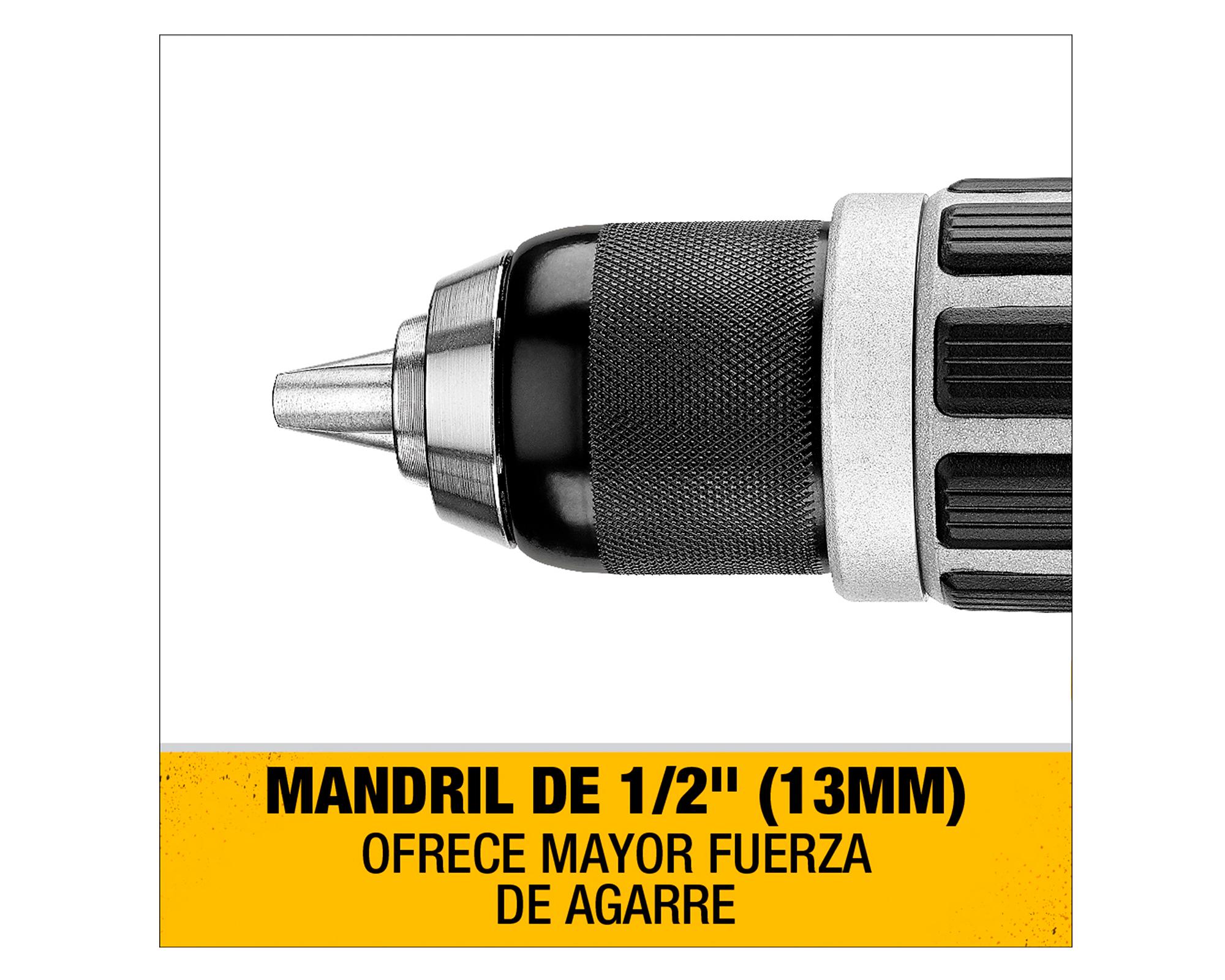 Kit taladro percutor 20V 13 mm DCD796-BS + 1 batería 4 Ah-2