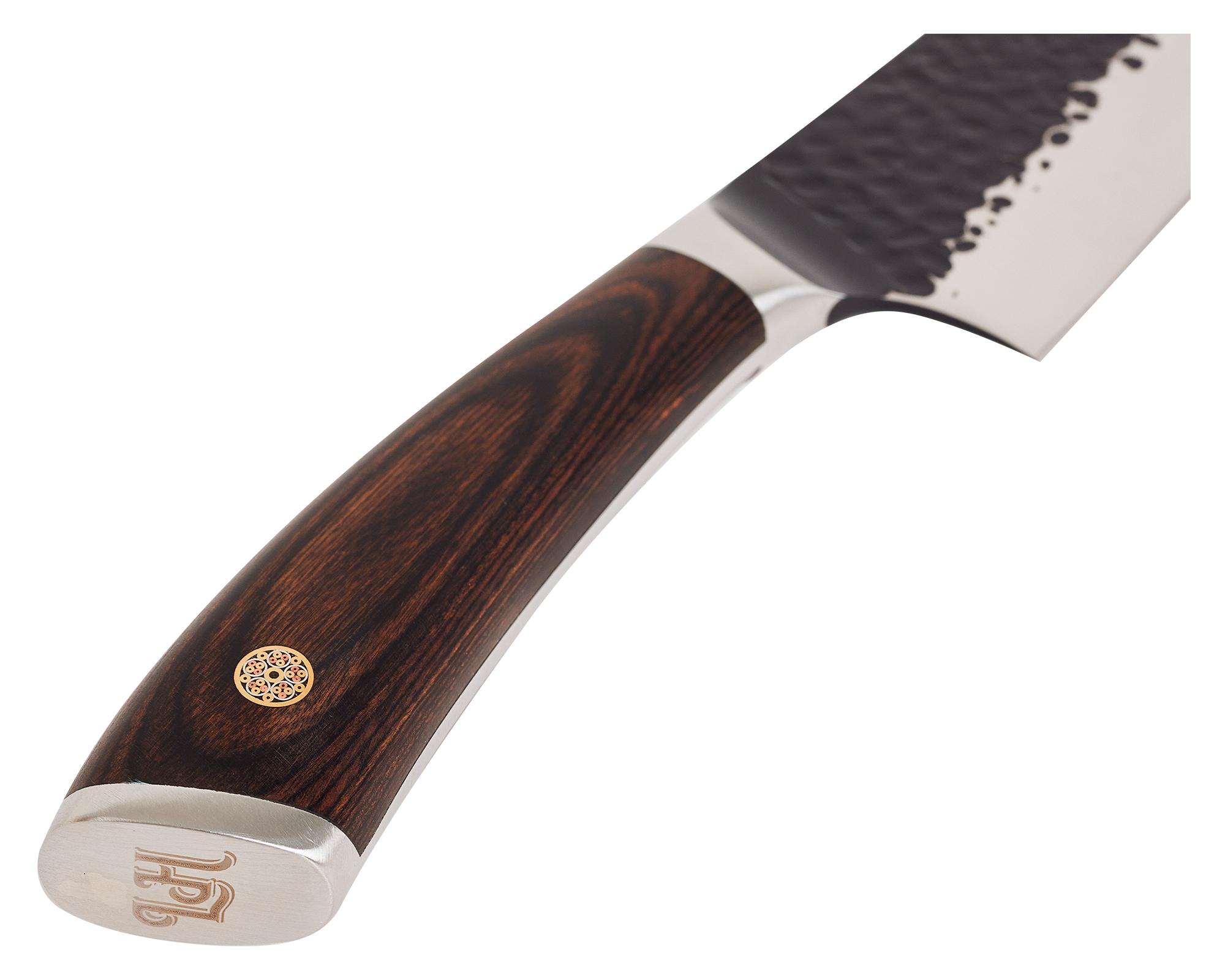 Cuchillo Chef Pro hammered 20 cm-2