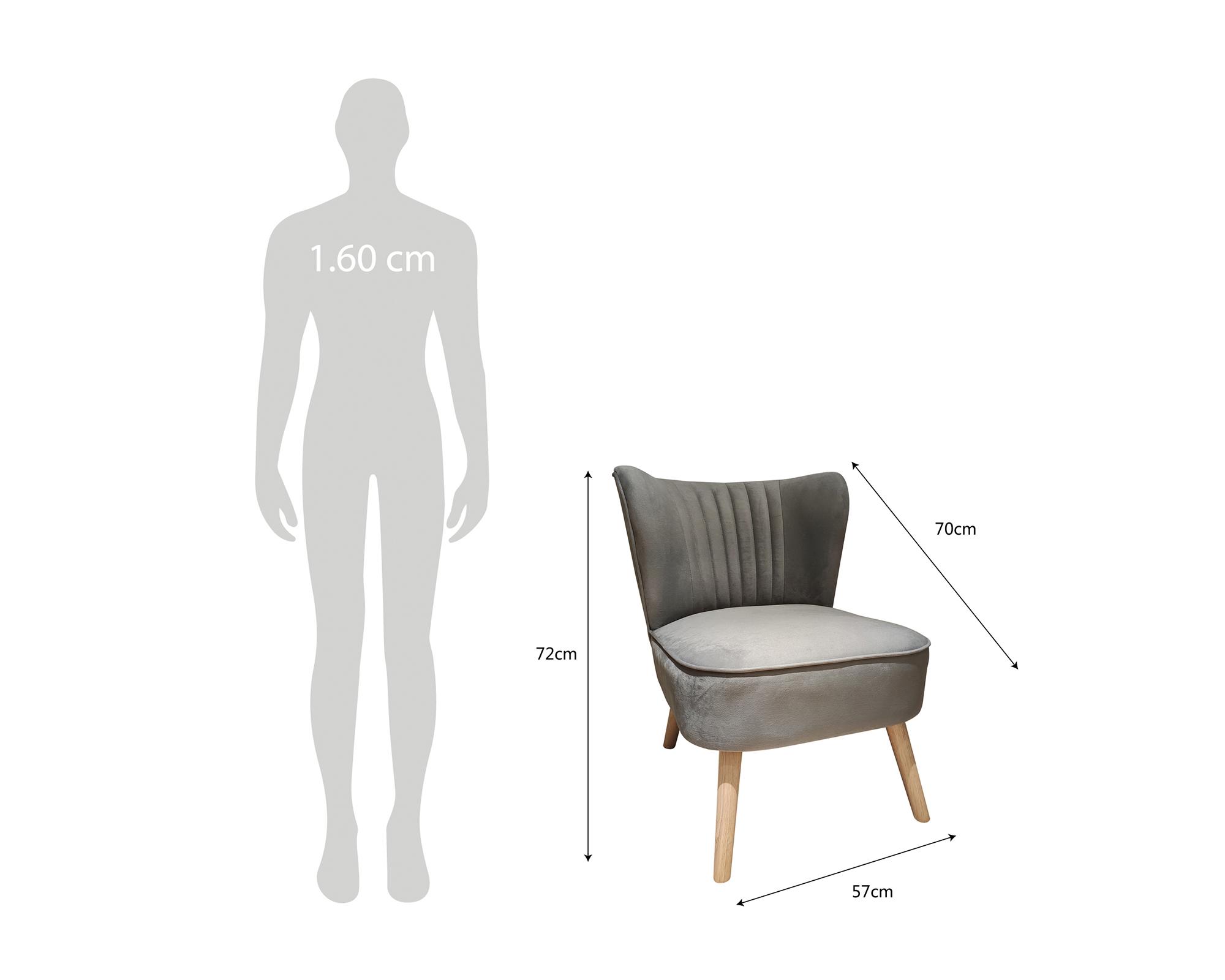 Sitial Morelia gris 72x57x70 cm-4