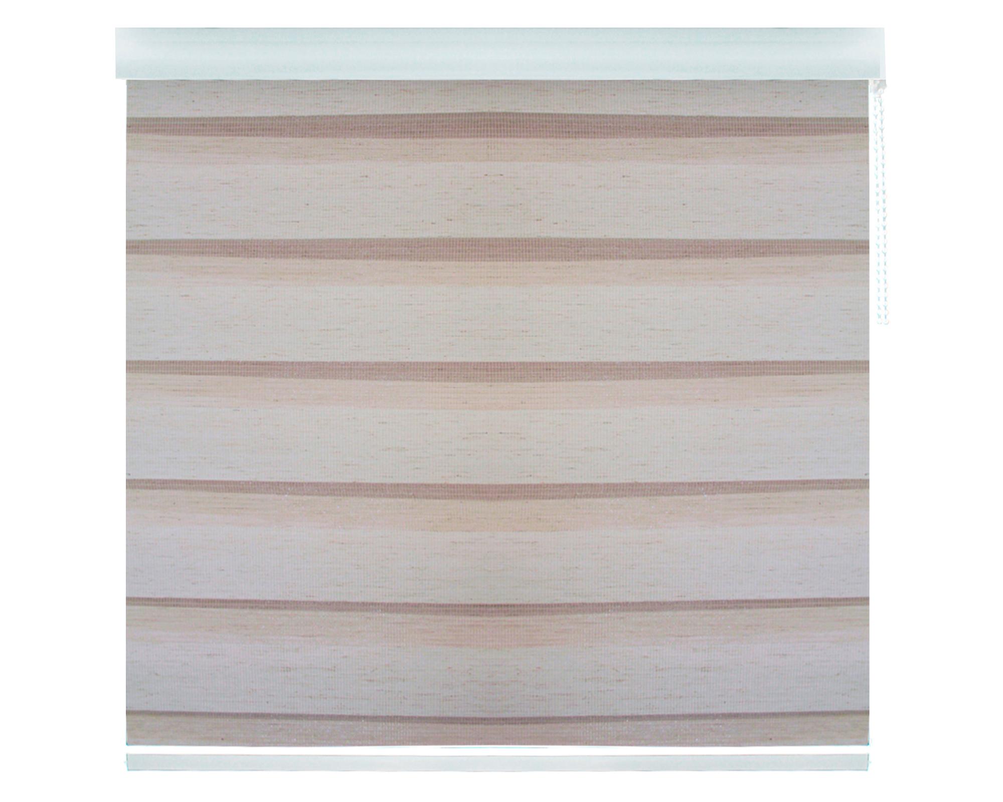 Cortina roller Dúo lino 120x120 cm beige Sand-0