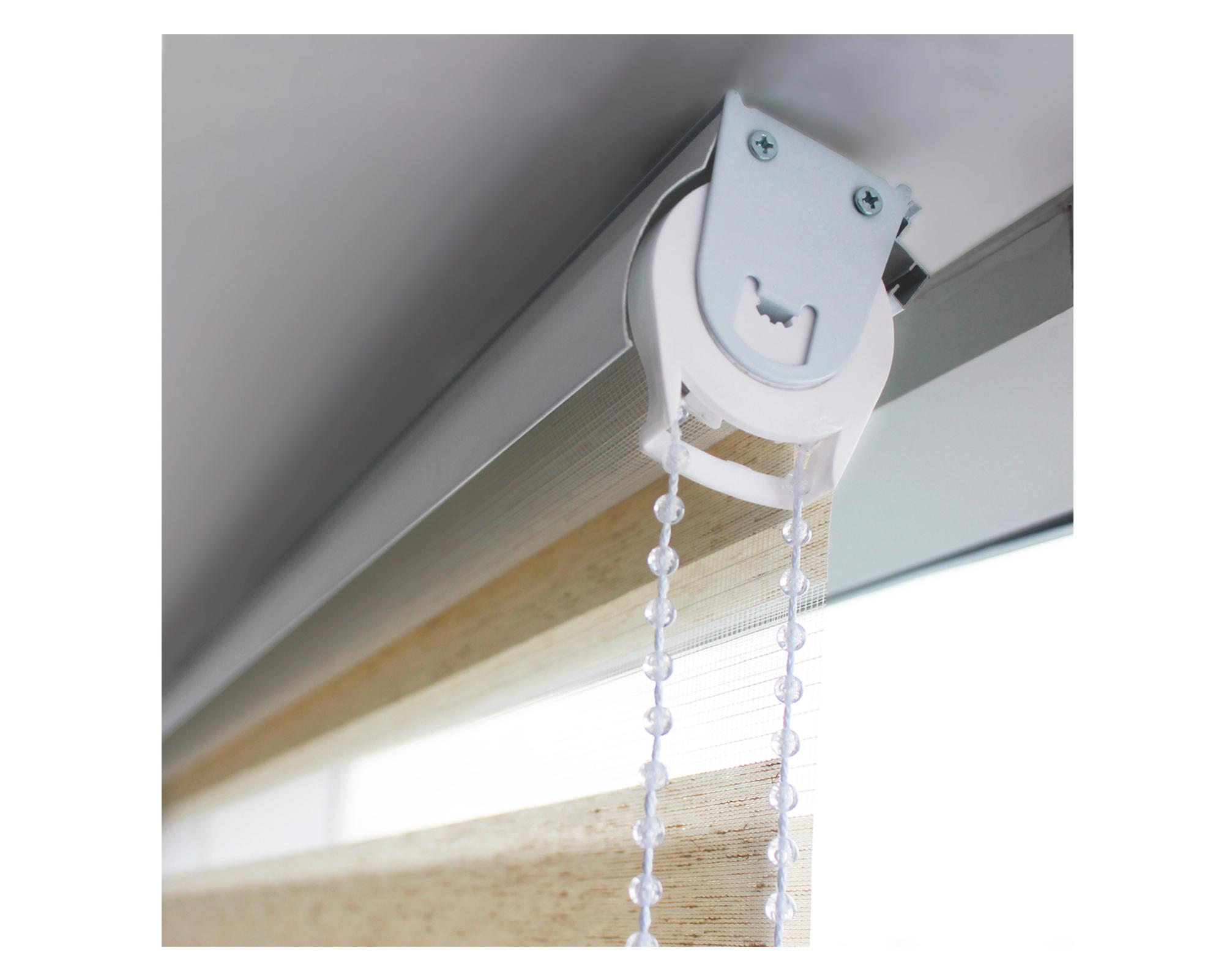 Cortina roller Dúo lino 120x120 cm beige Sand-1