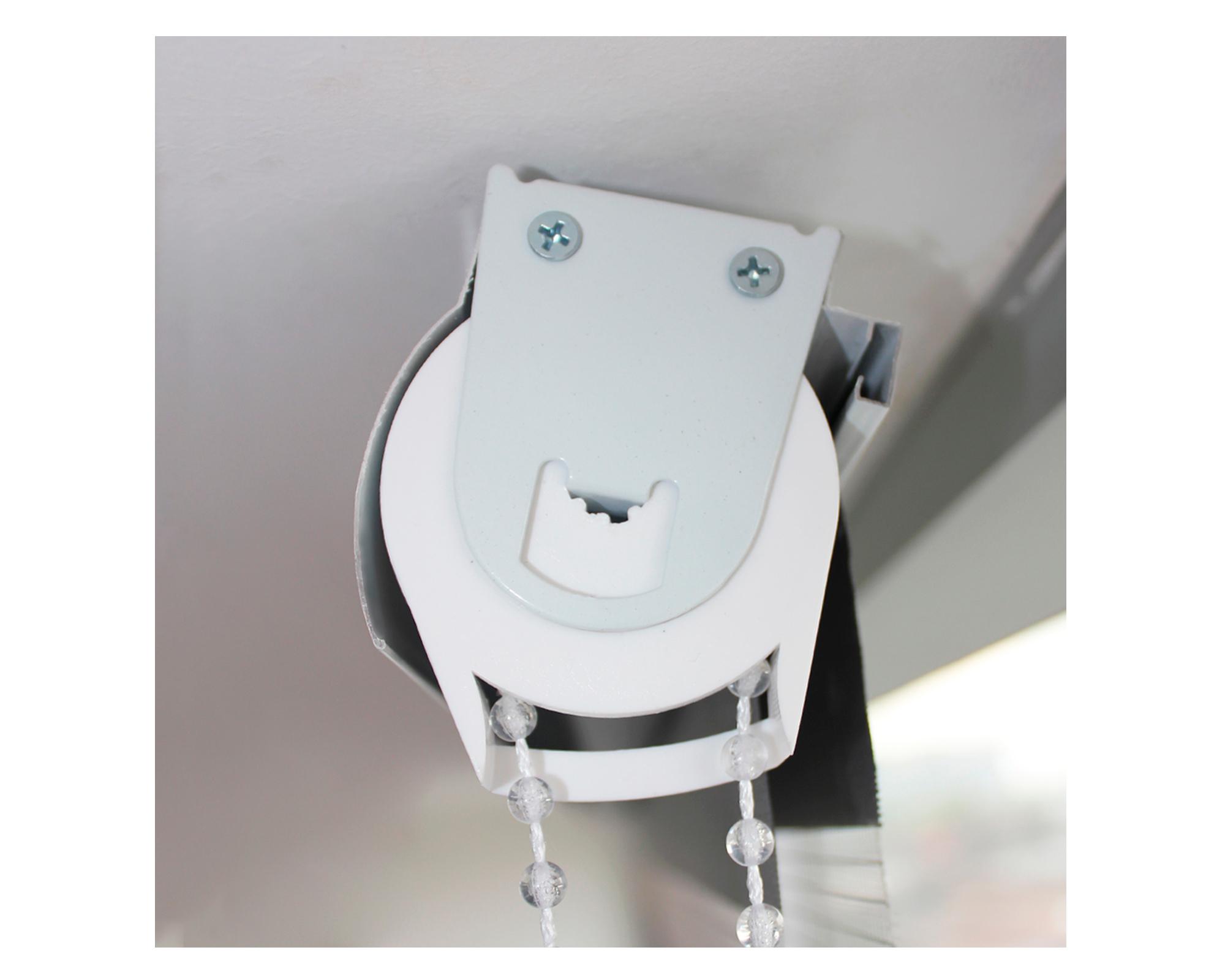 Cortina roller Dúo lino 140x240 cm gris pepper-2