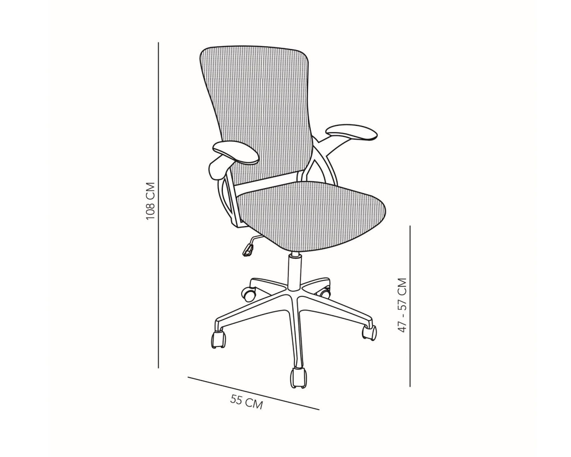 Silla PC Hope gris-5