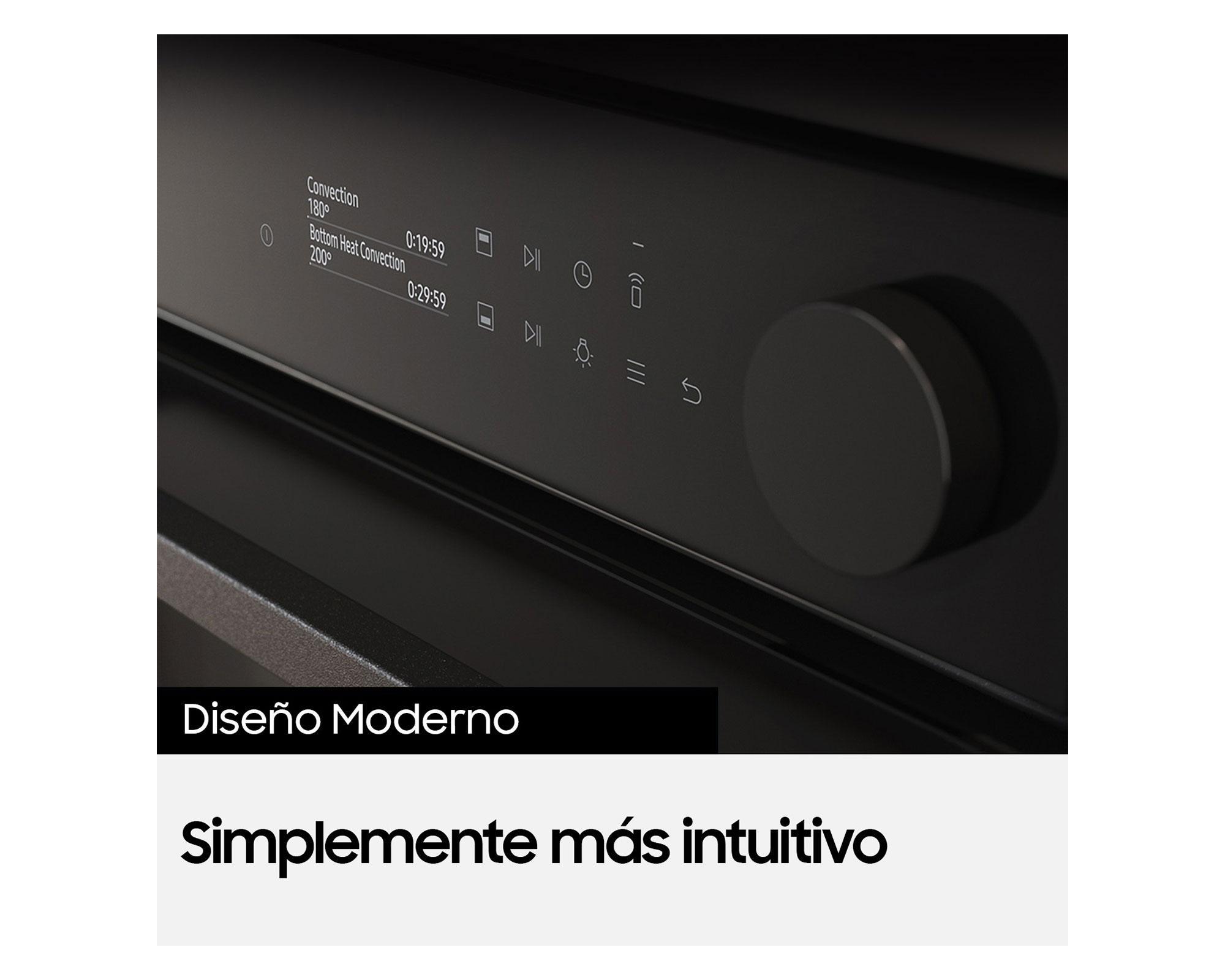 Horno eléctrico 76 litros NV7B5645TAK/ZS clean black-9