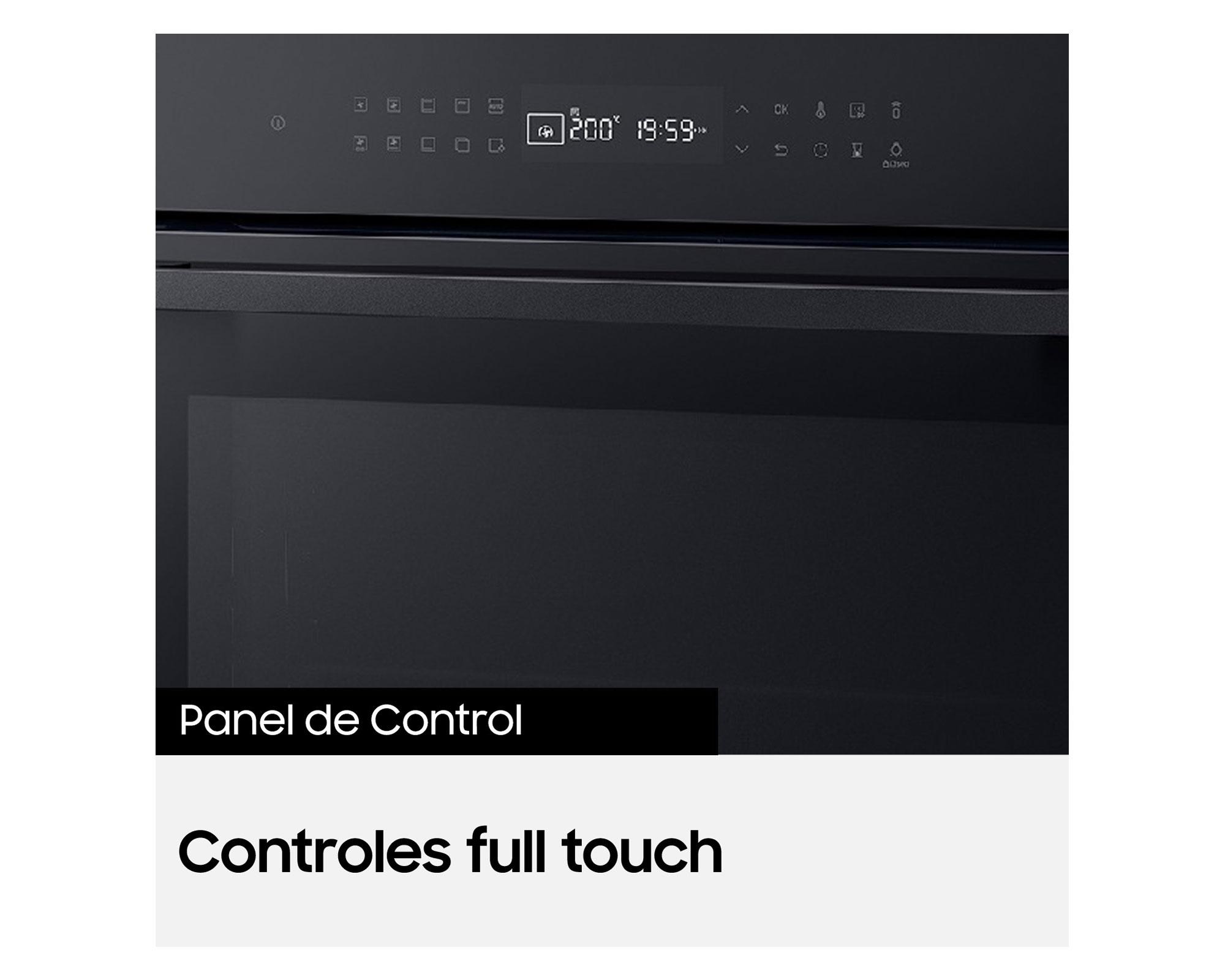 Horno eléctrico 76 litros NV7B4020ZAK/ZS clean black-2