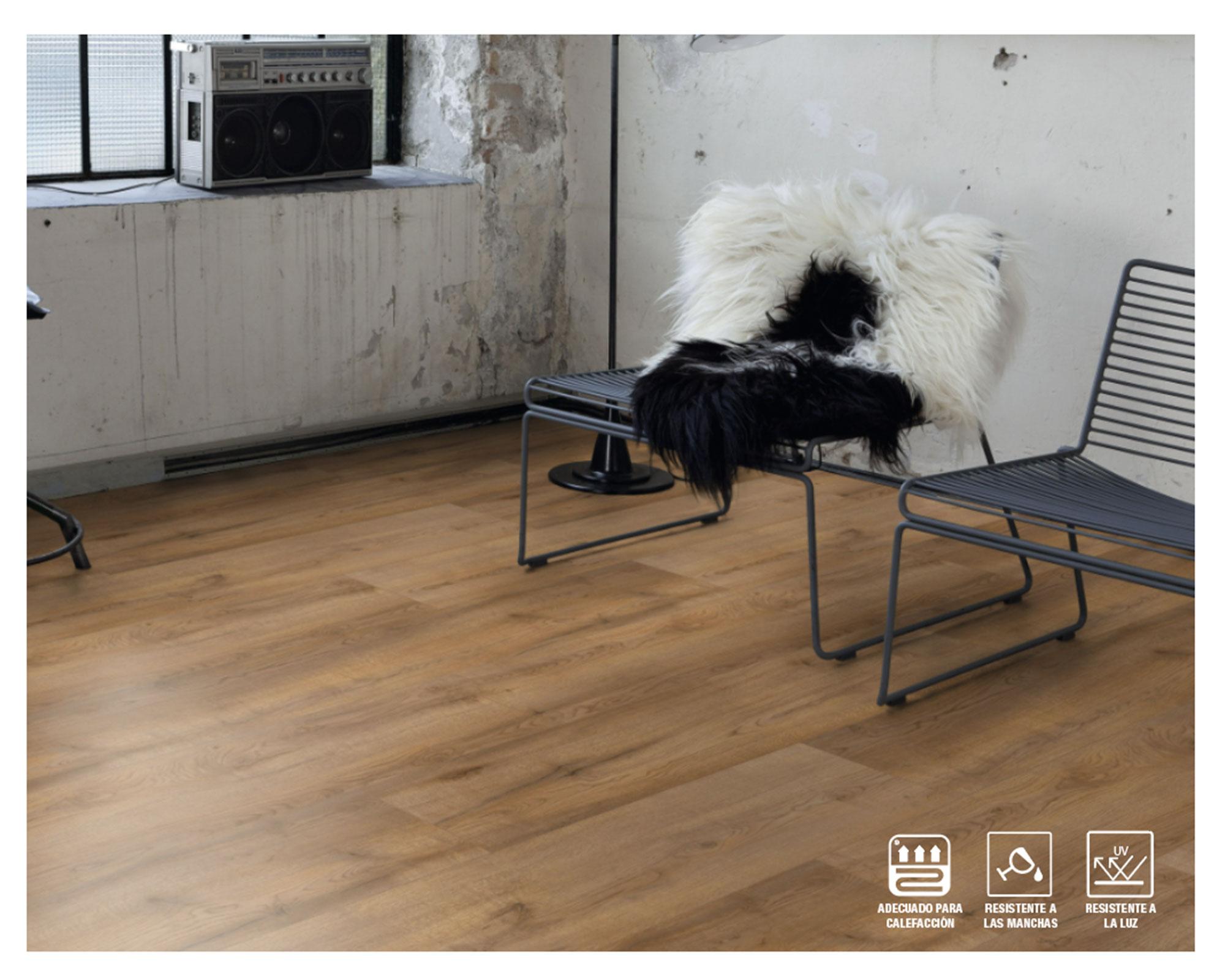 Piso vinílico Solid Pro oak lorca 4 mm 3.02 m2-3