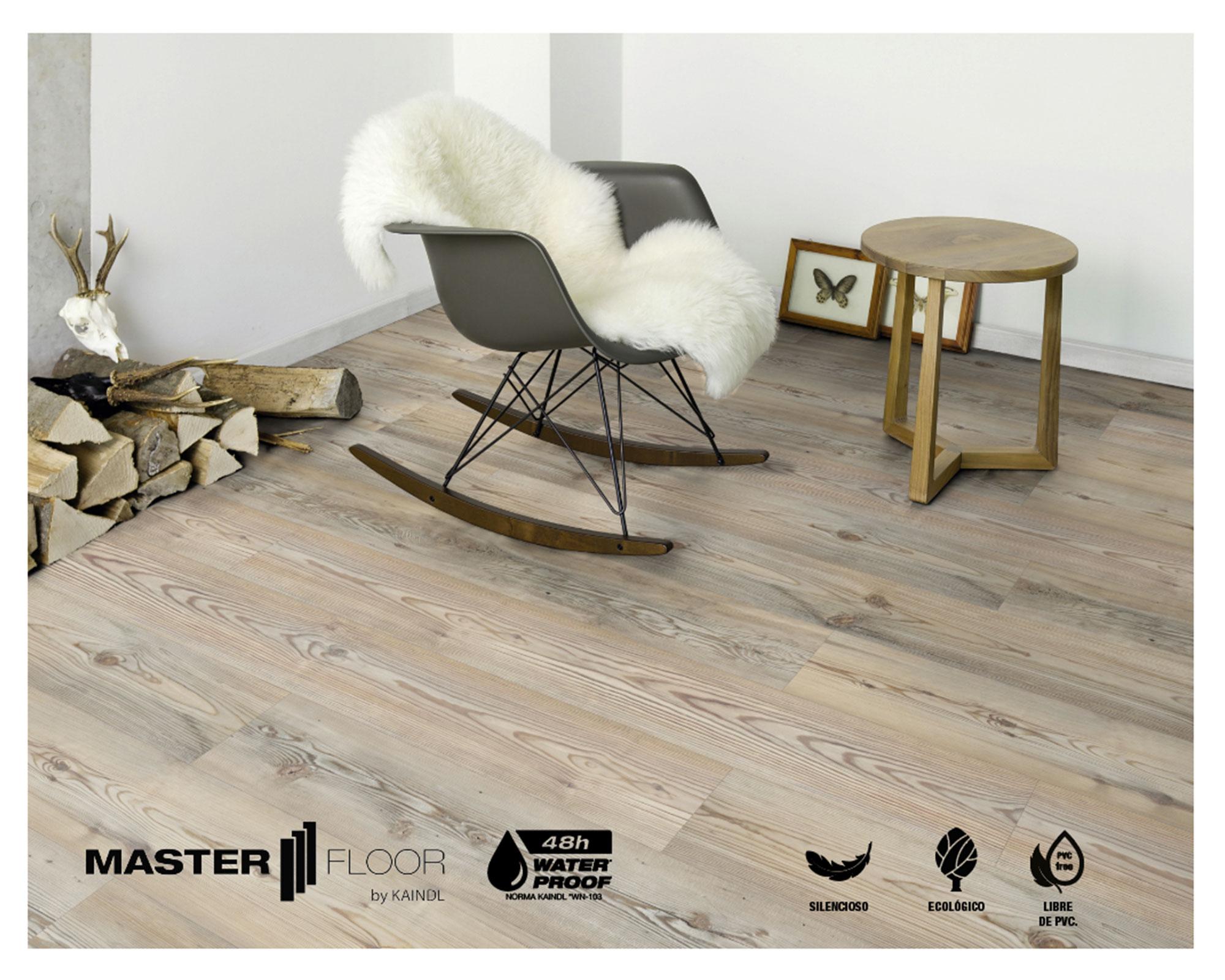 Piso flotante Proganic Pine Maloja prin 8.5 mm 19.3x138.3 cm 2.14 m2-3