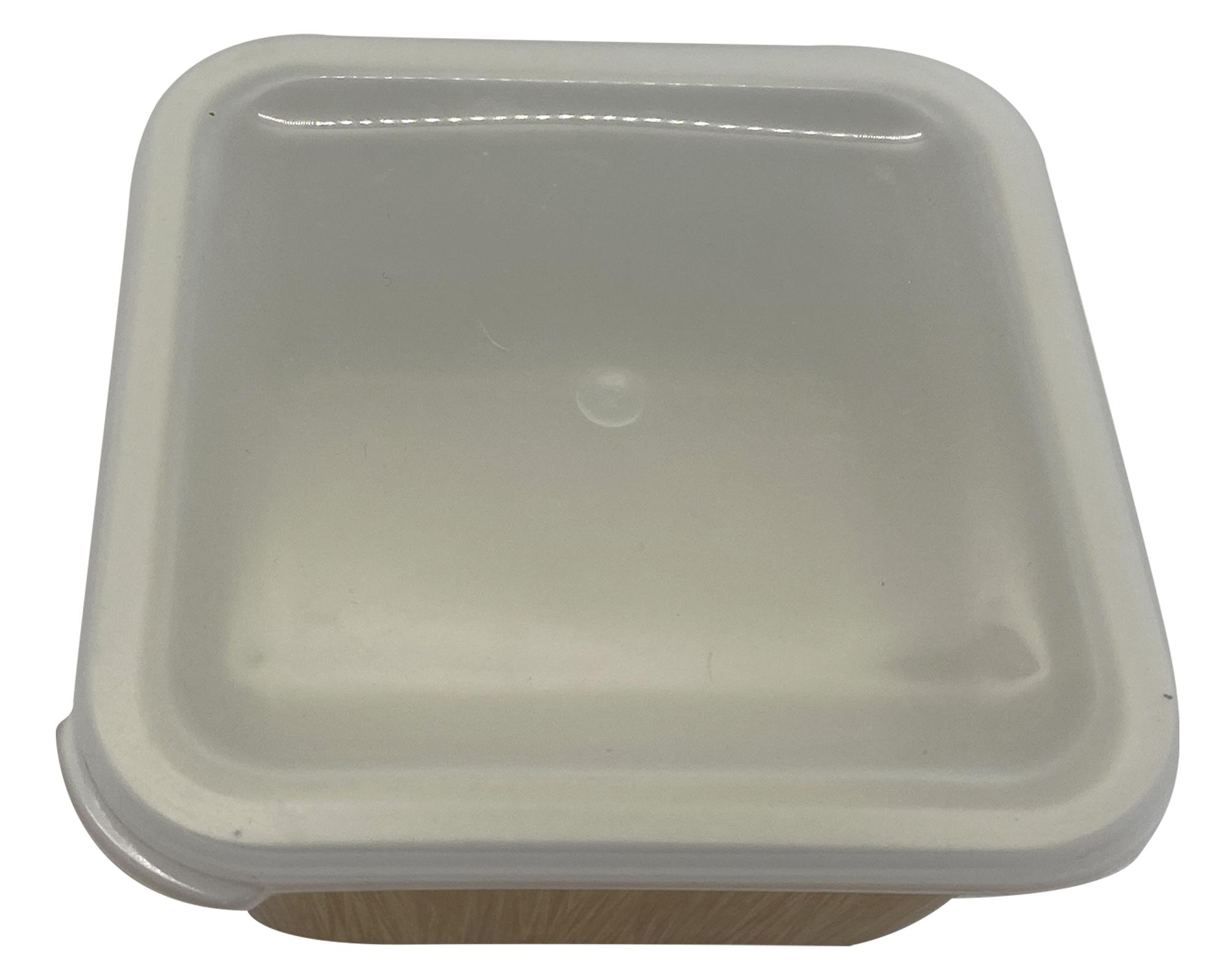 Contenedor hermético 6x16 cm Biobamboo blanco-1