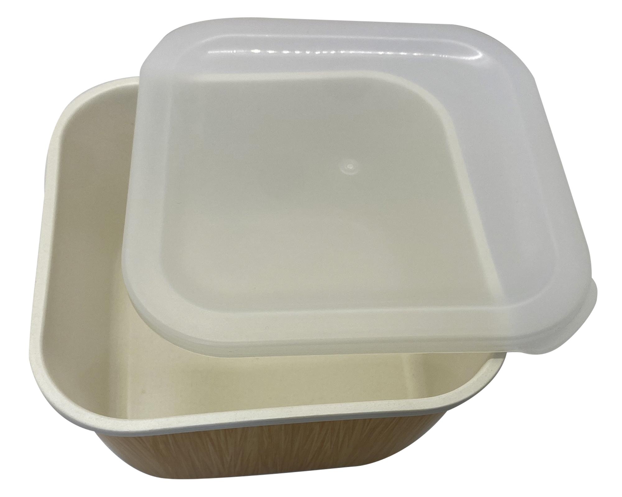Contenedor hermético 7x19 cm Biobamboo blanco-1