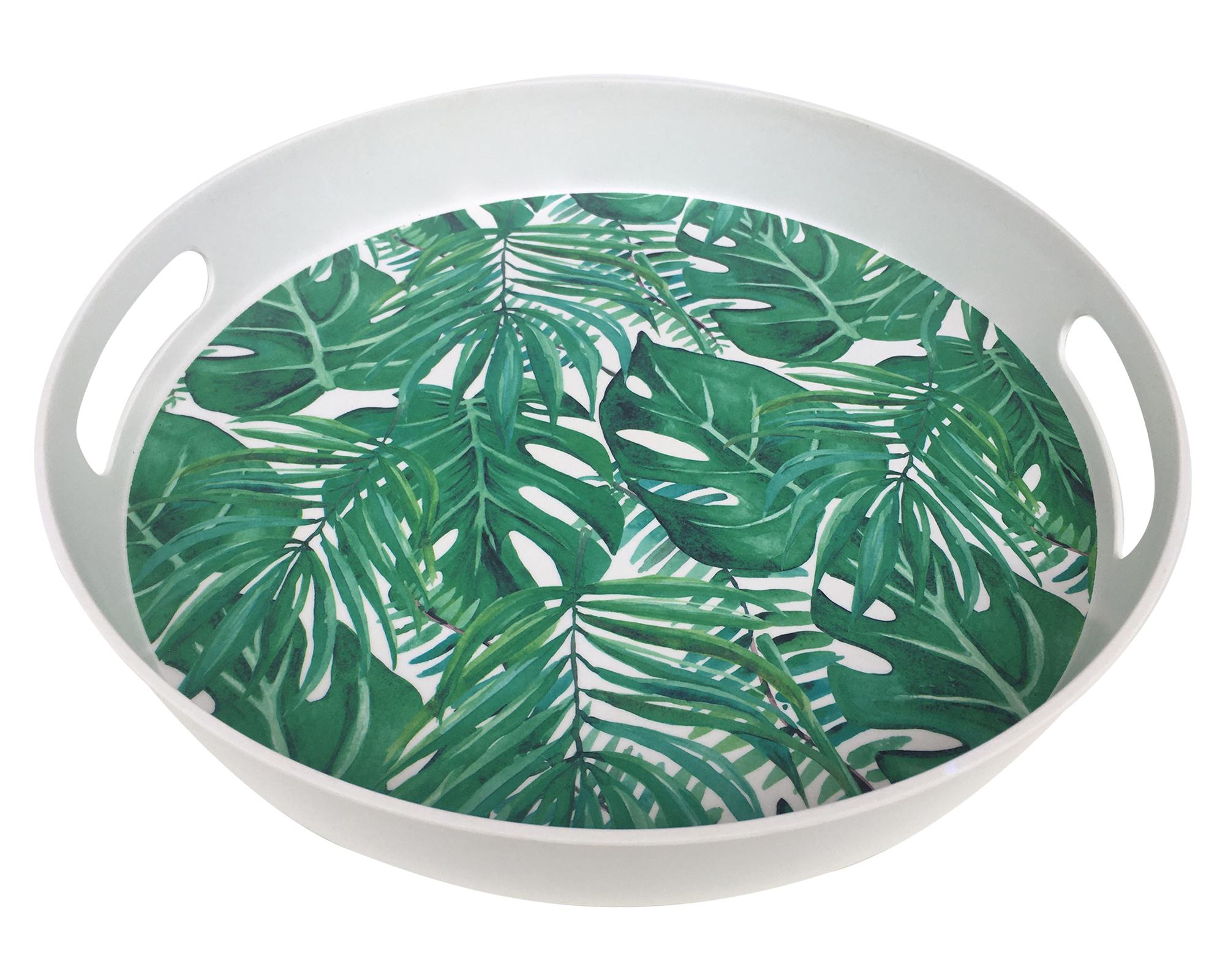 Bandeja redonda 34 cm Jungle mixto-0