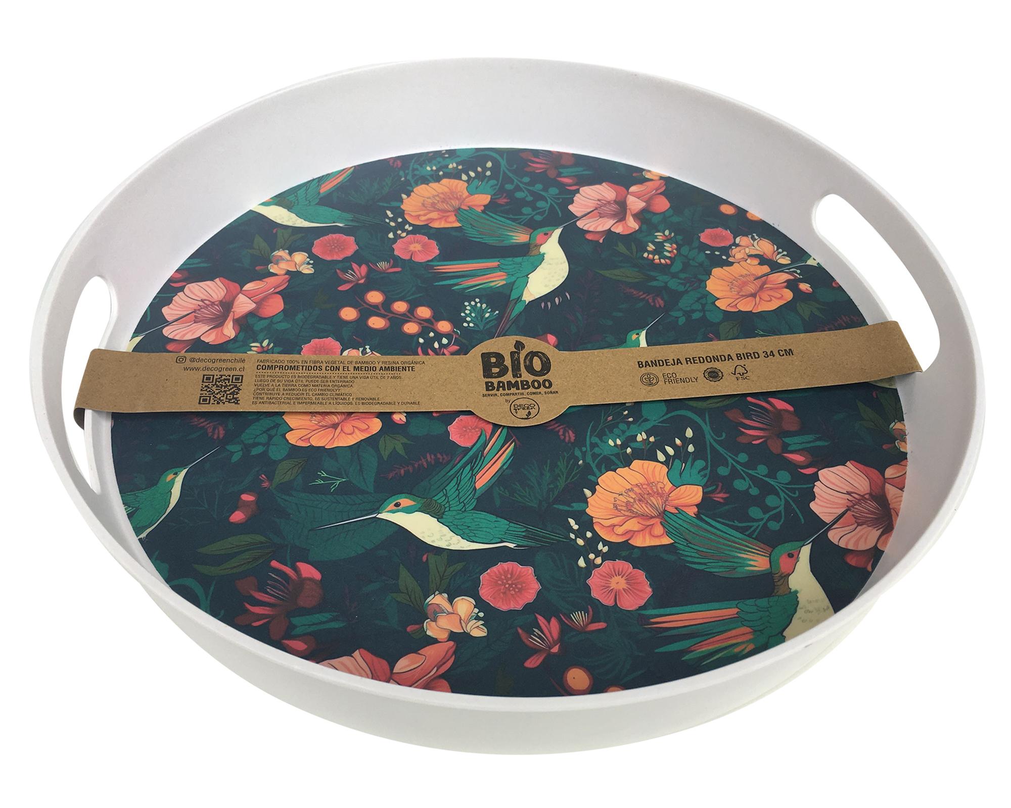 Bandeja redonda 34 cm Bird mixto-0