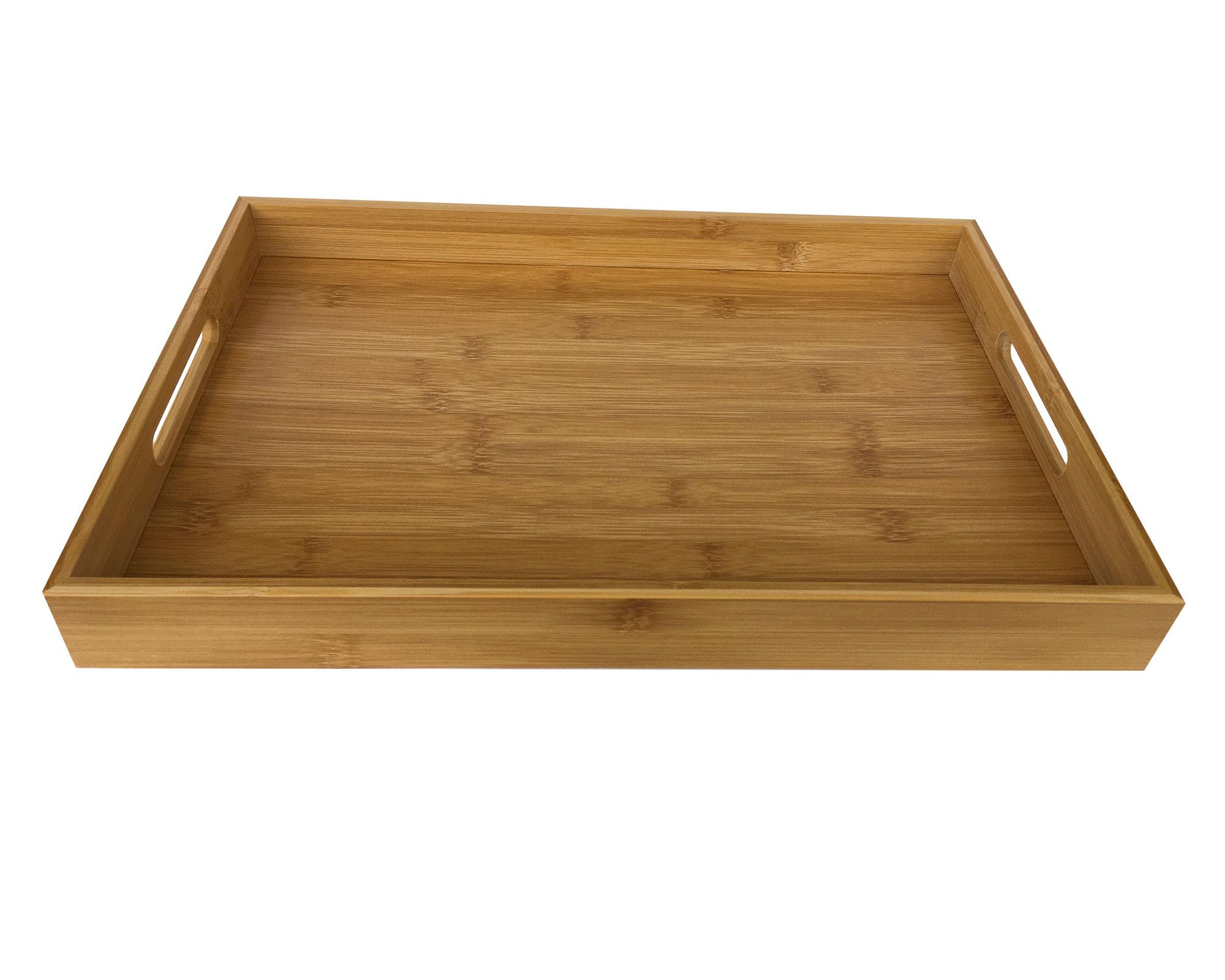 Bandeja 40x28 cm Recta madera-2