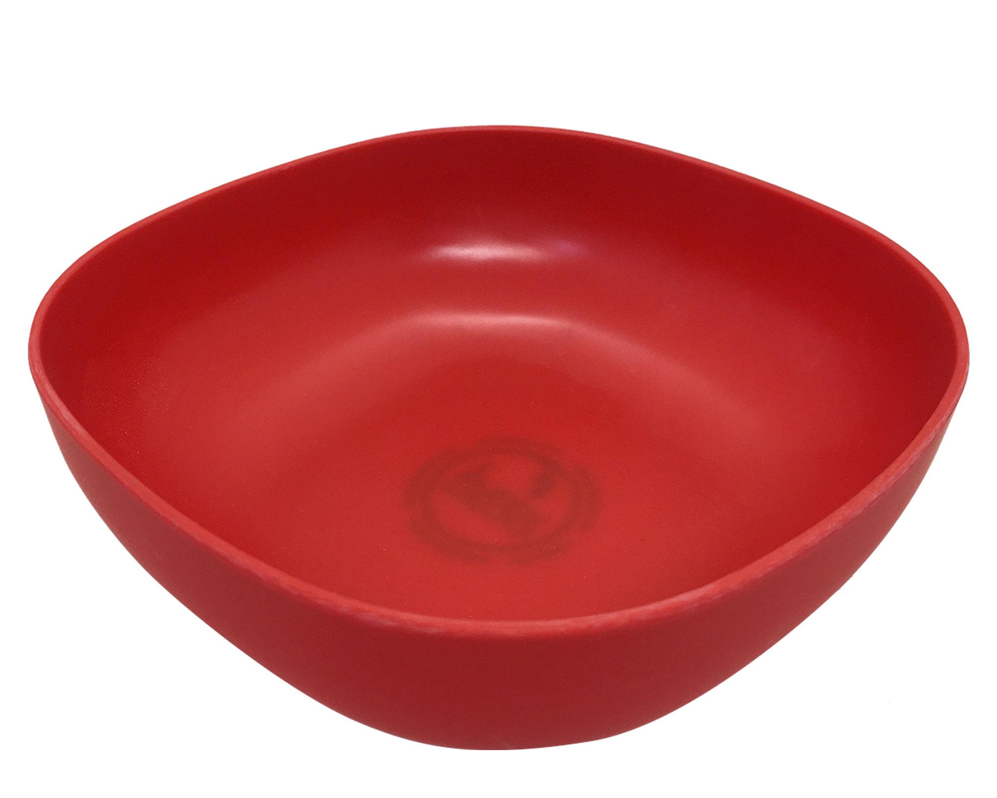 Bowl 15x5.6 cm Cuadrado rojo-2