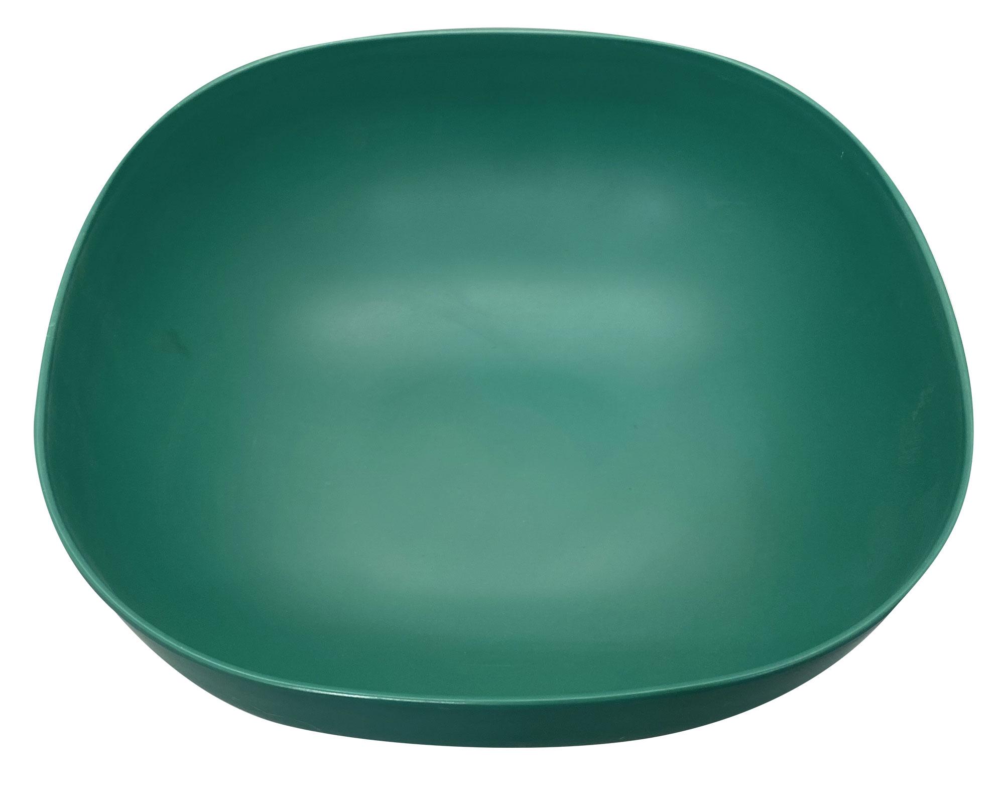 Bowl 20x8 cm Cuadrado verde-1