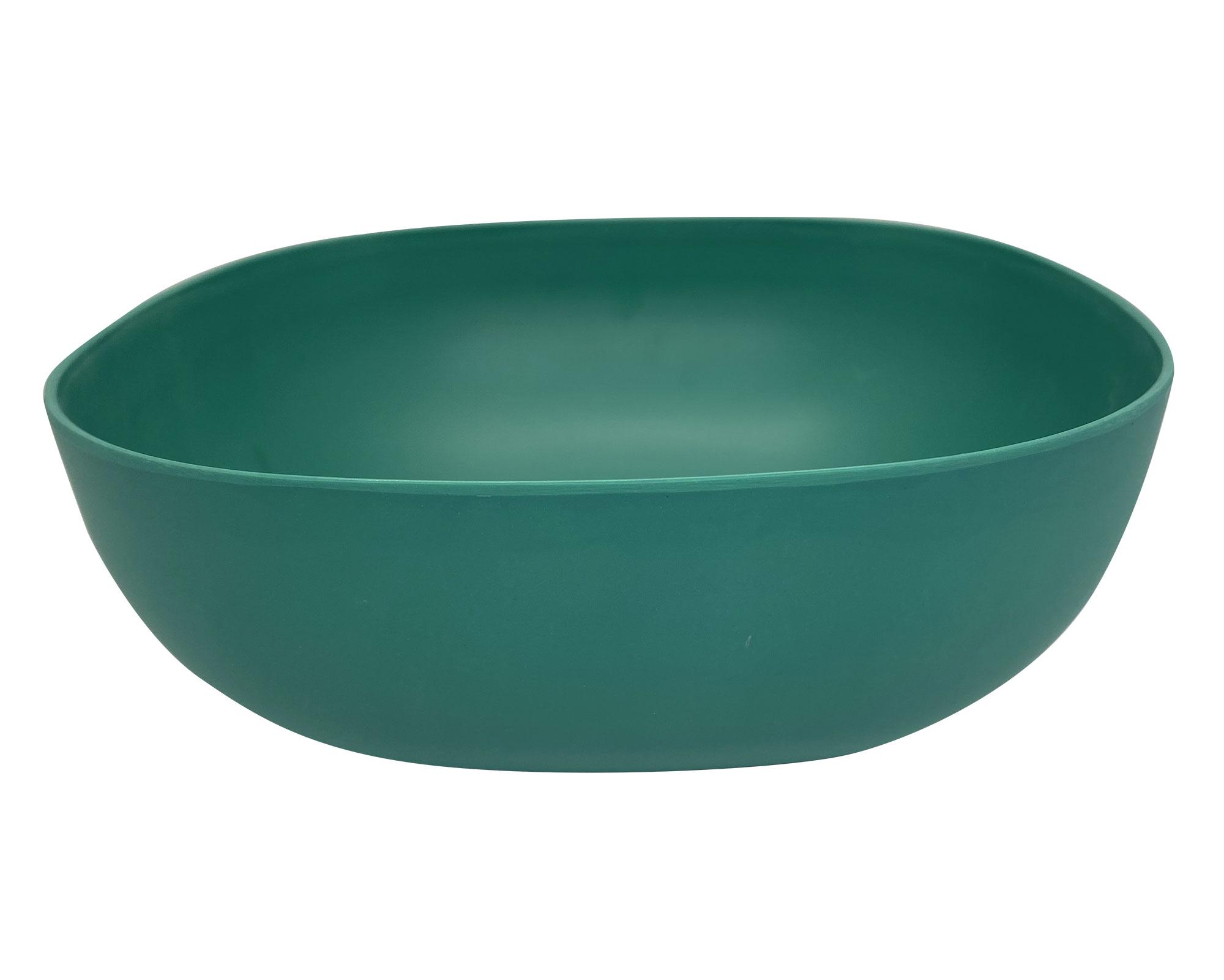 Bowl 20x8 cm Cuadrado verde-0