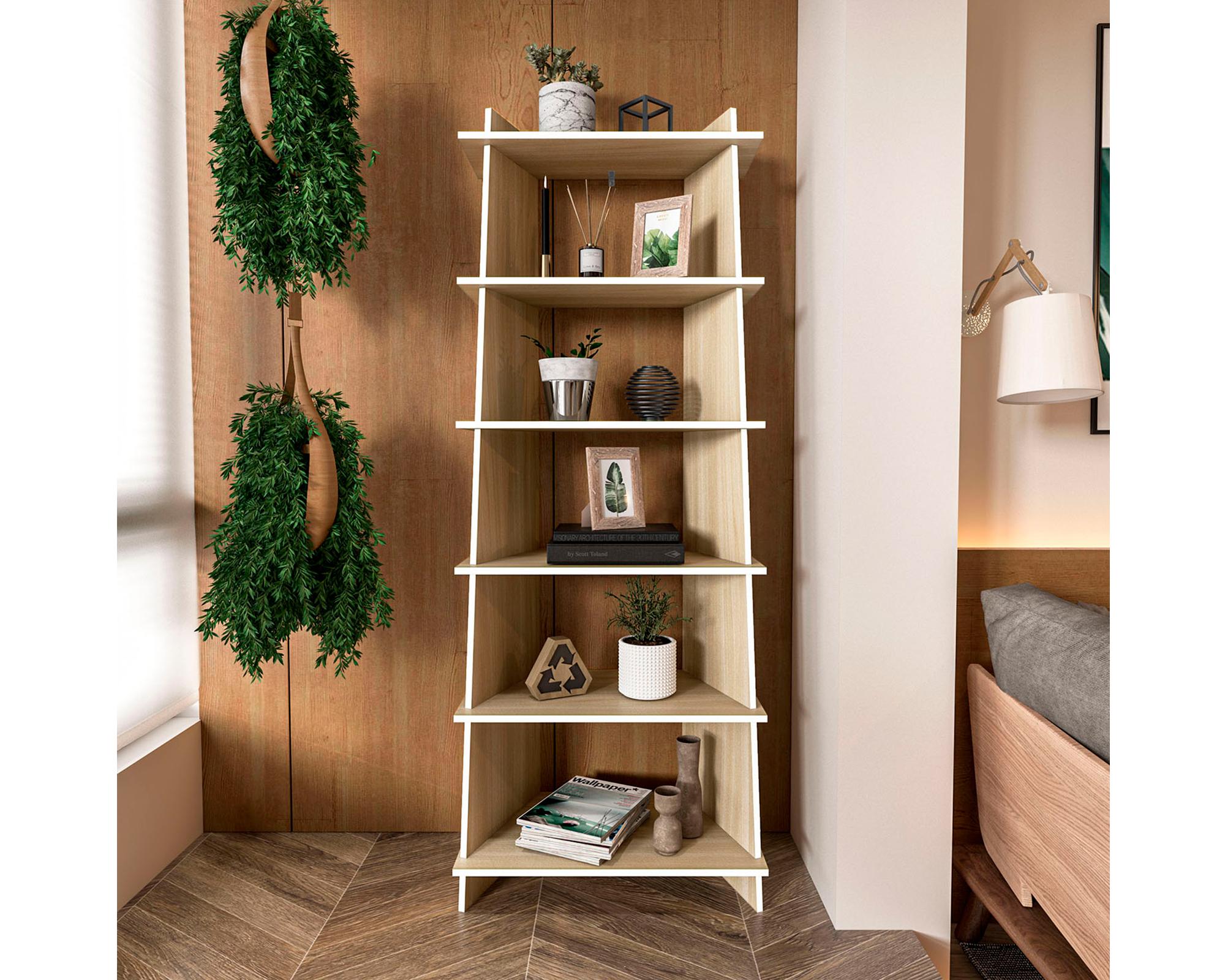 Estante 6 niveles Jade café-2