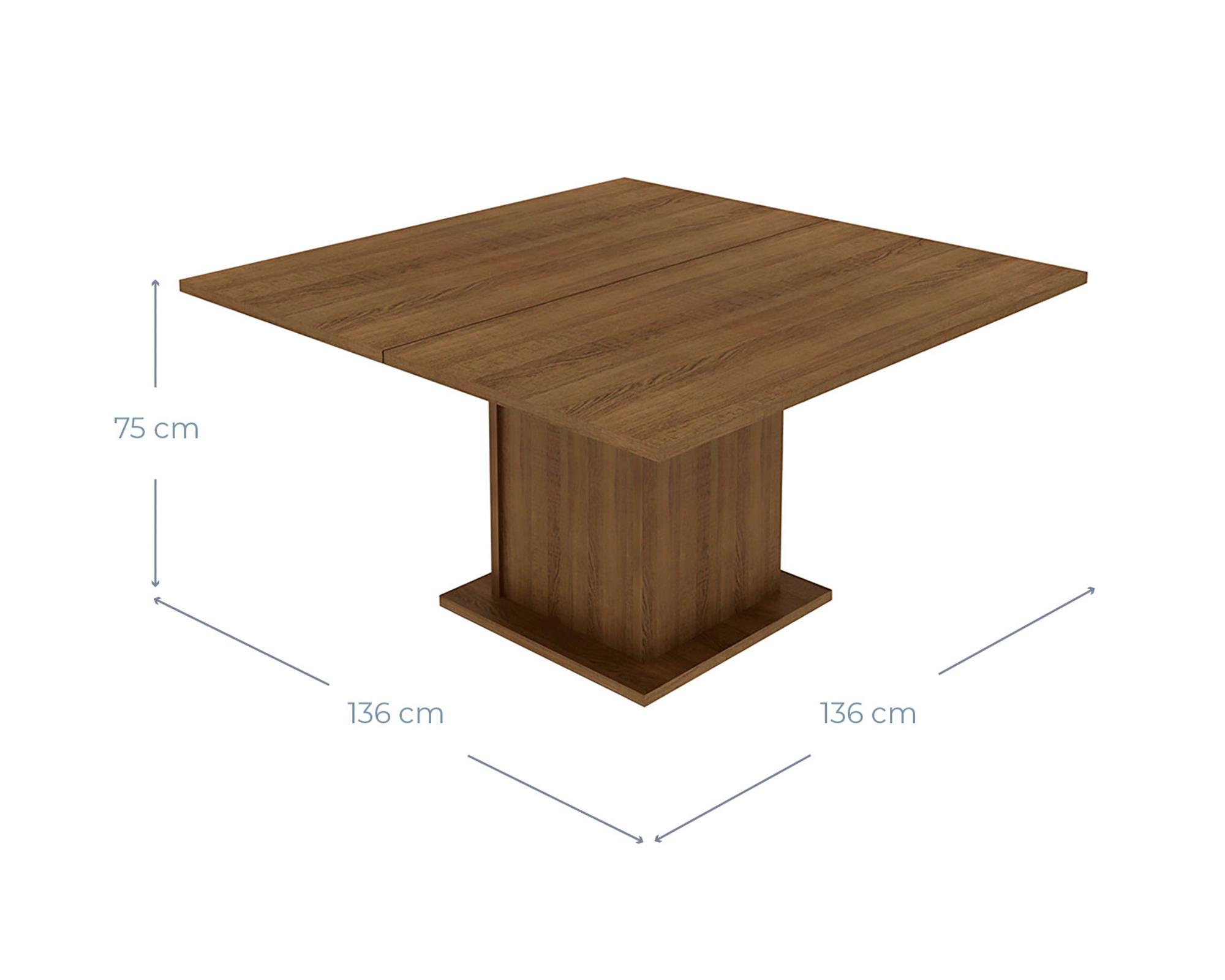 Comedor 8 sillas Clarice café/negro-4