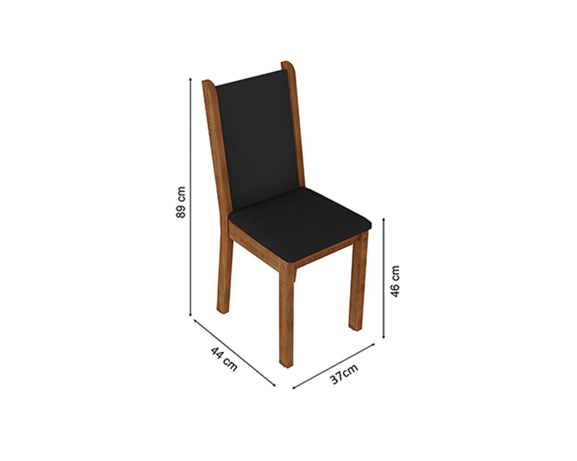 Juego de comedor 8 sillas Clarice greco 77x136x136 cm-5