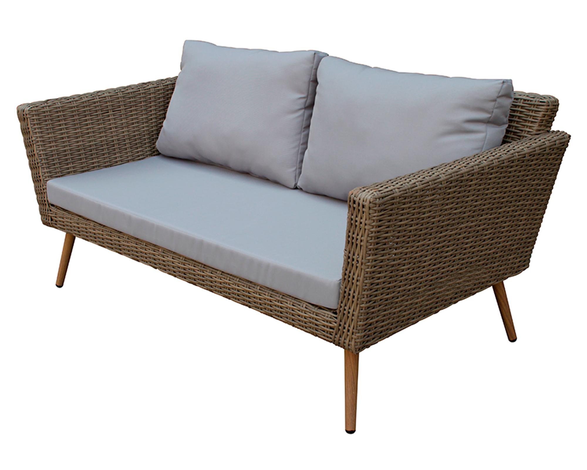 Set terraza 4 personas Albany caramelo-2