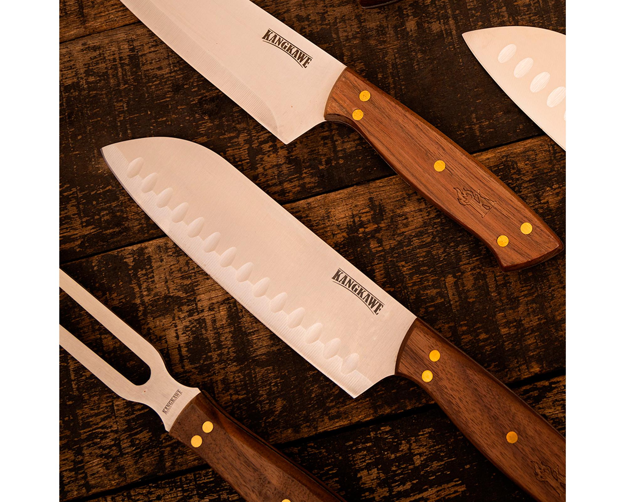 Cuchillo 7" Santoku Coñaripe-2