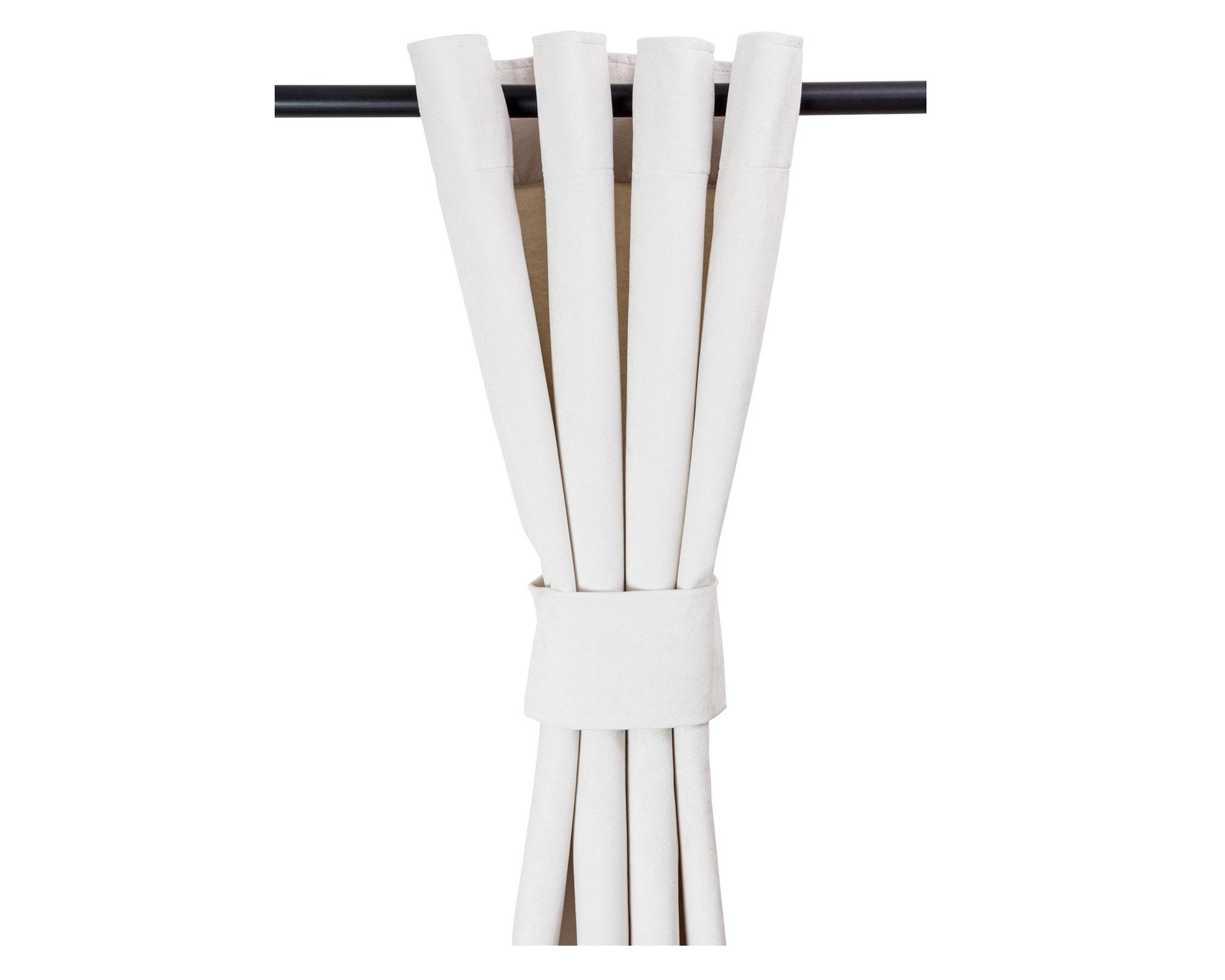 Cortina 140x225 cm New Velvet Ivory-0