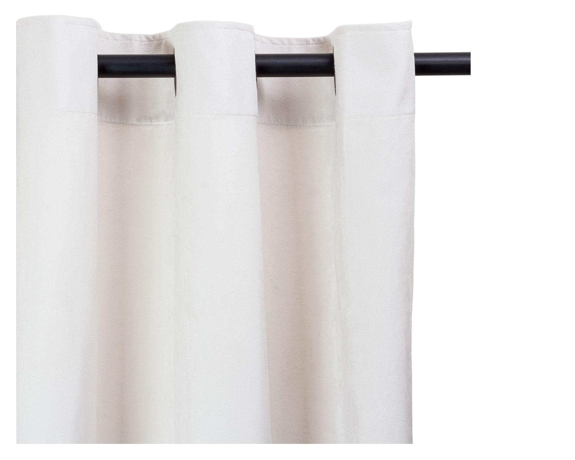 Cortina 140x225 cm New Velvet Ivory-1