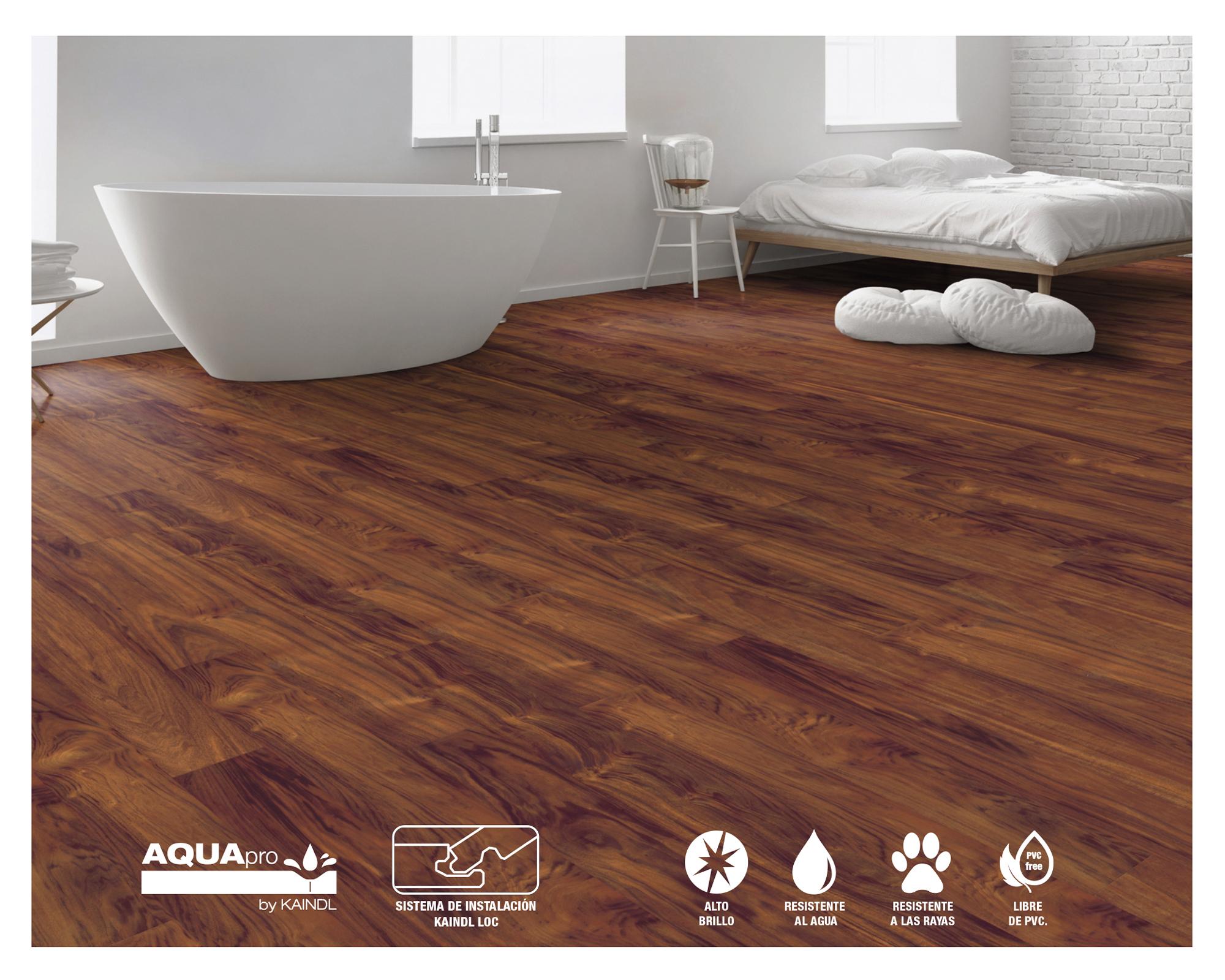 Piso flotante Easy touch Aquapro palisander 8 mm 2.20 m2-3