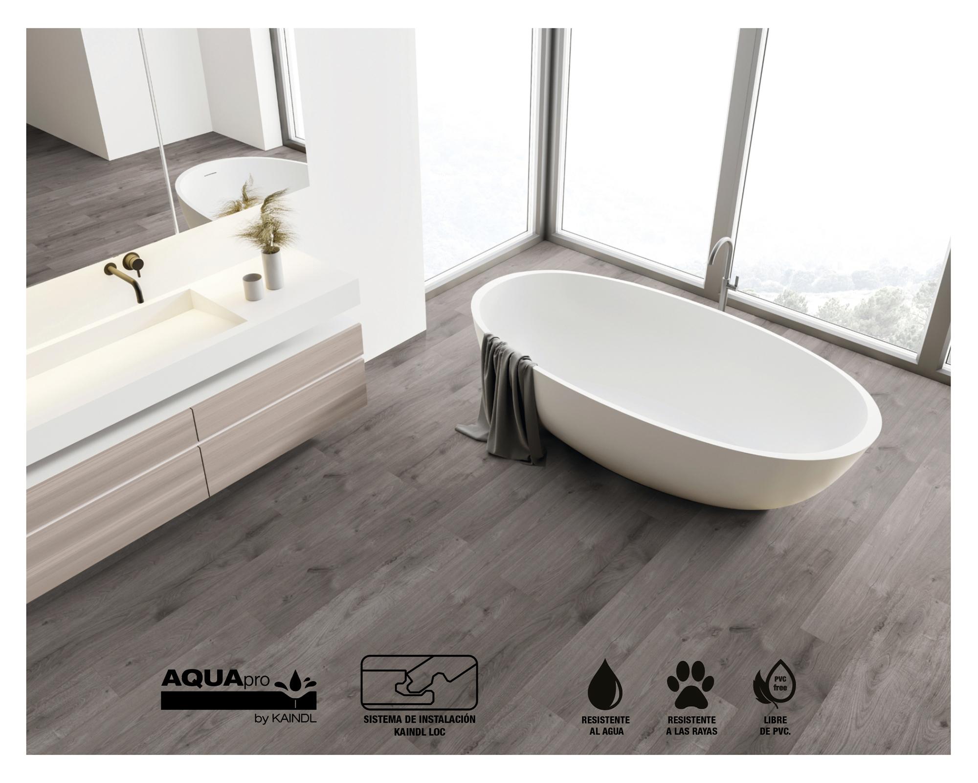 Piso flotante Classic touch Aquapro oak ashmond 7 mm 2.67 m2-3
