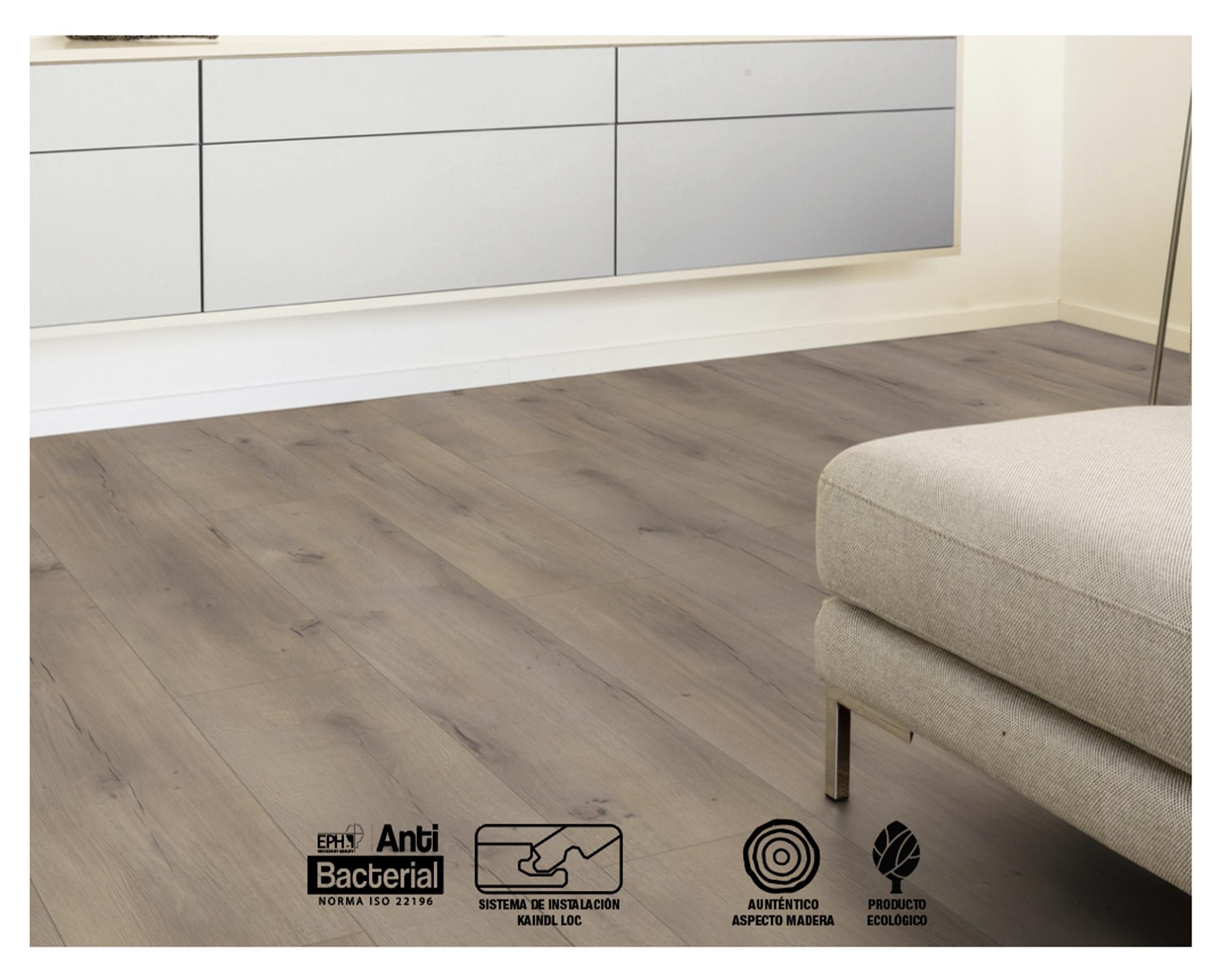 Piso flotante Classic Touch oak pleno 8 mm 2.40 m2-4