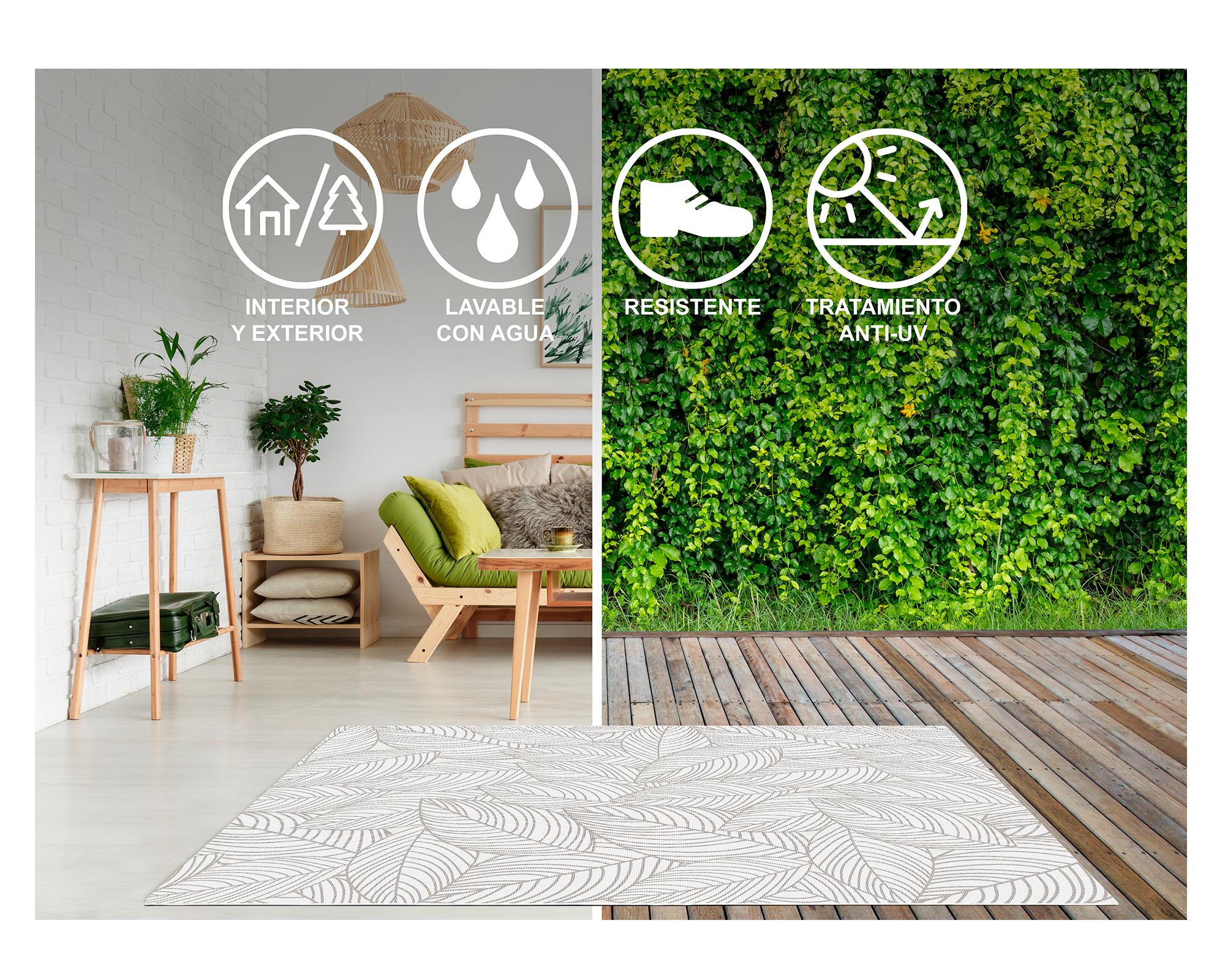 Alfombra Organic polipropileno 120x170 cm-2
