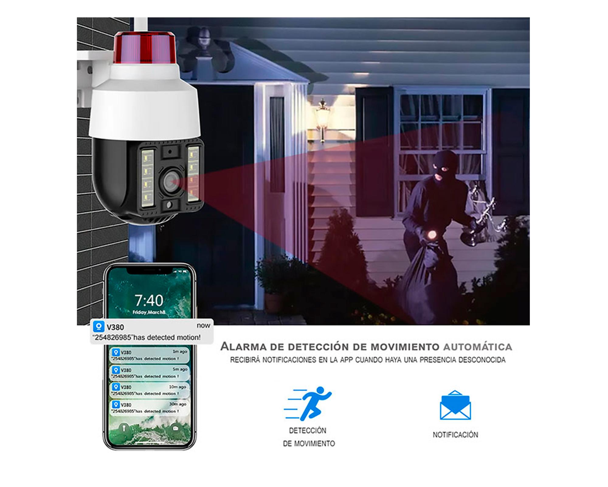 Cámara de seguridad baliza Full HD Wi-Fi IP1100-4