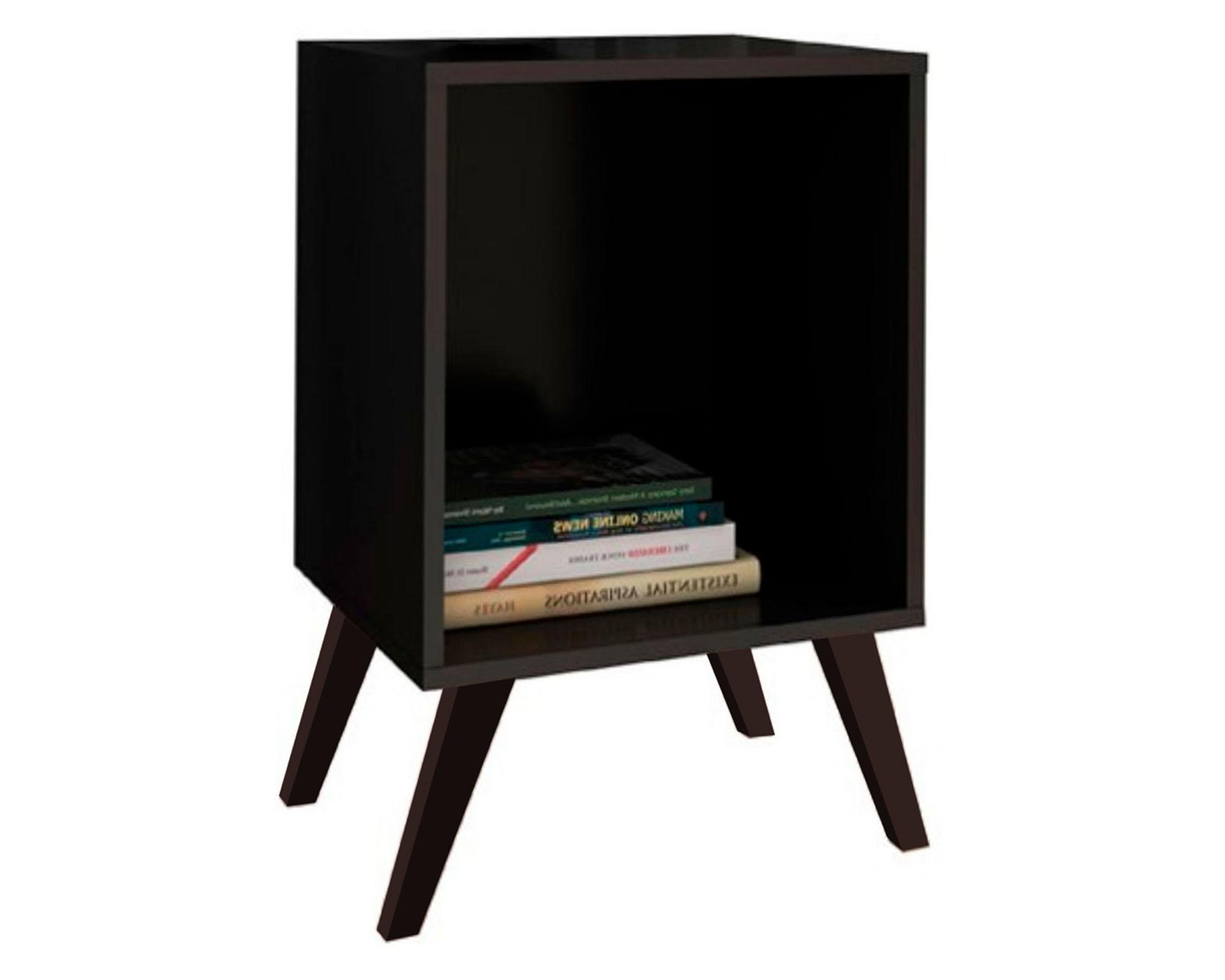 Velador nicho Retro negro-0