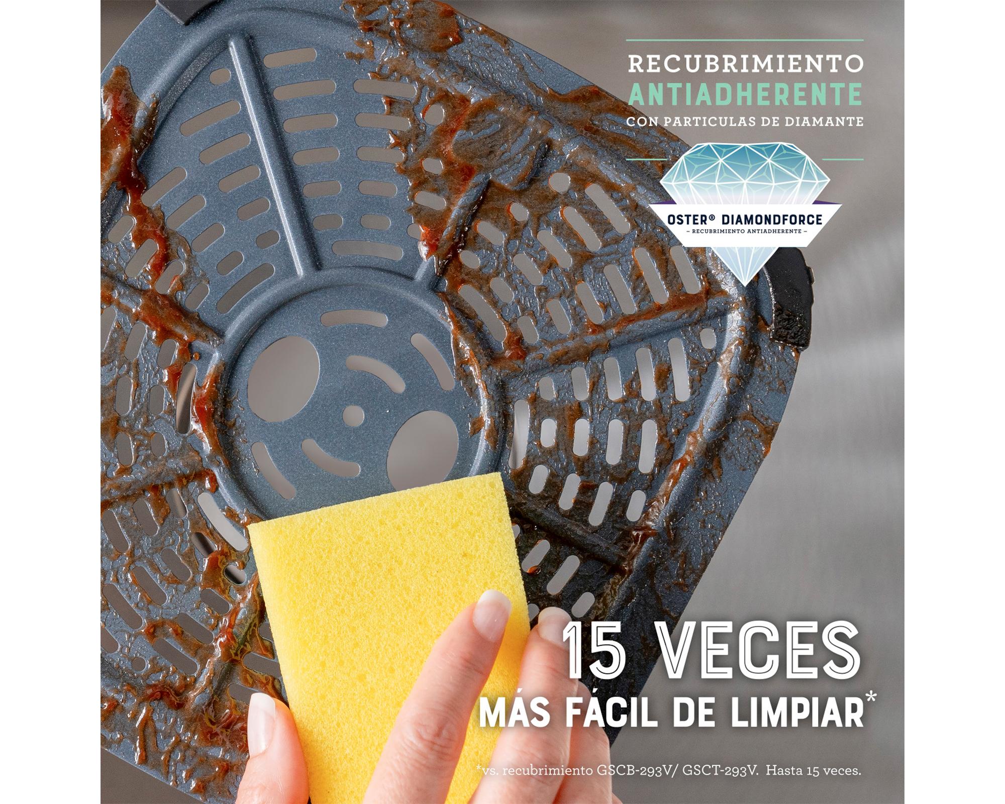 Freidora de aire digital CKSTAF40WDDF-052 negro 4 lt-4