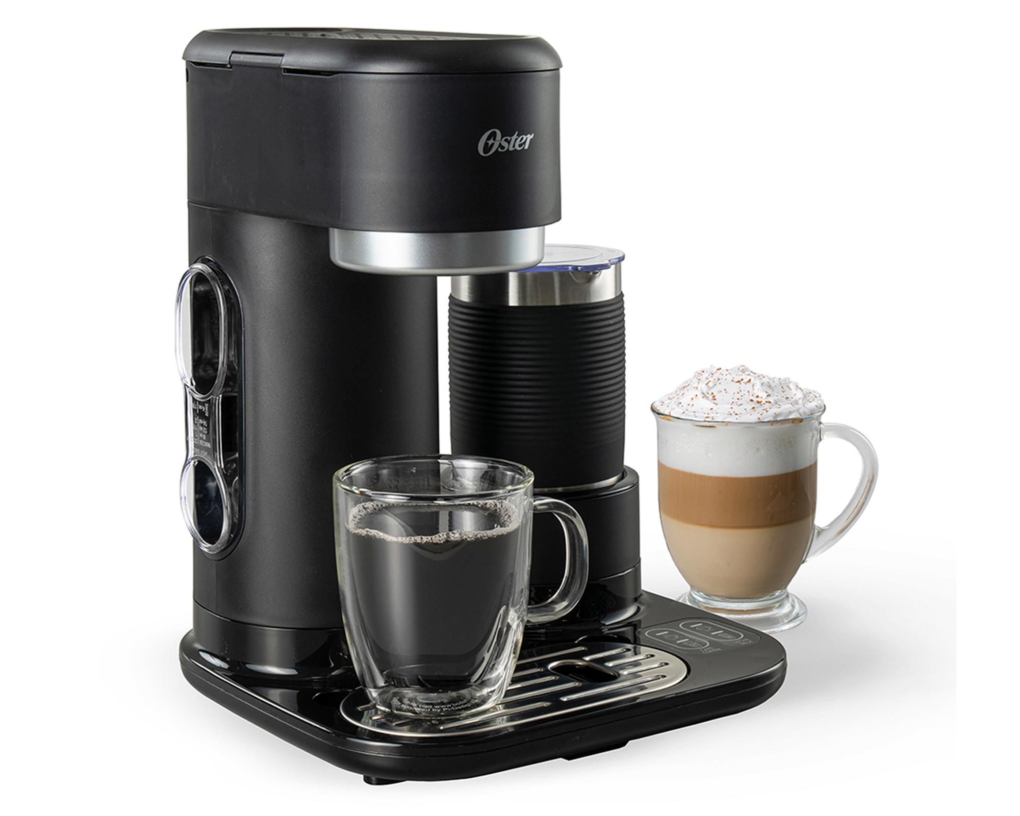 Cafetera latte 650 ml BVSTDC02B-052 con espumador negro-1