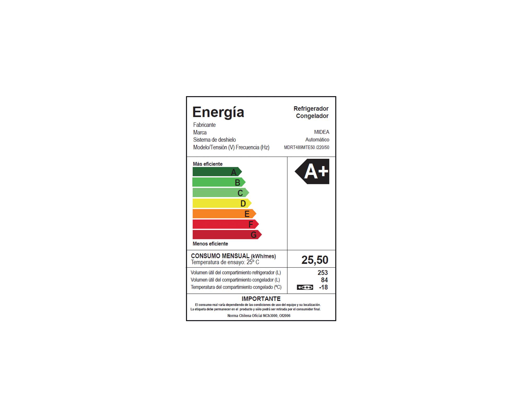 Refrigerador Top Mount no frost 338 litros MDRT489MTE50 silver-5