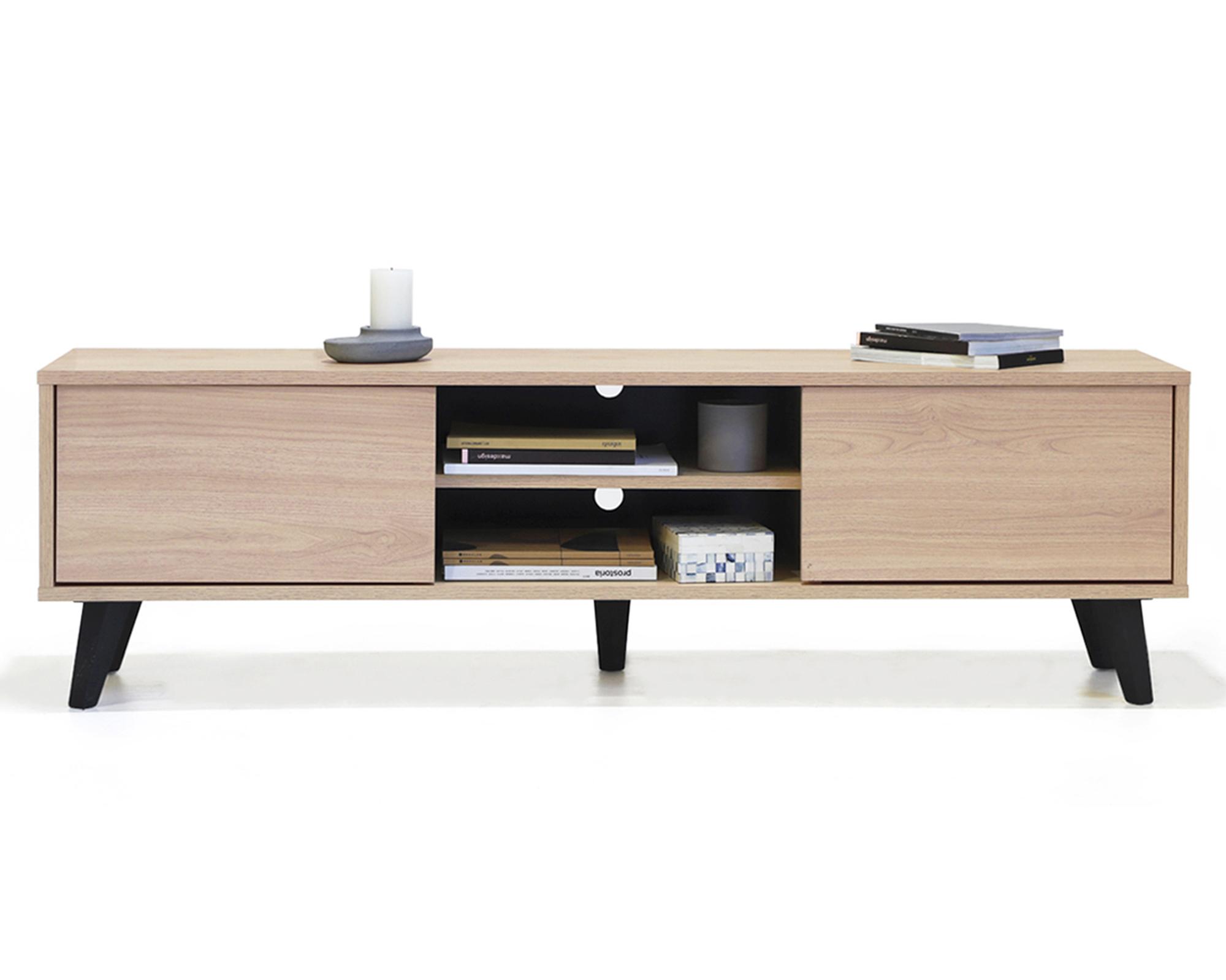 Rack TV 55"  bajo Atacama café claro-0