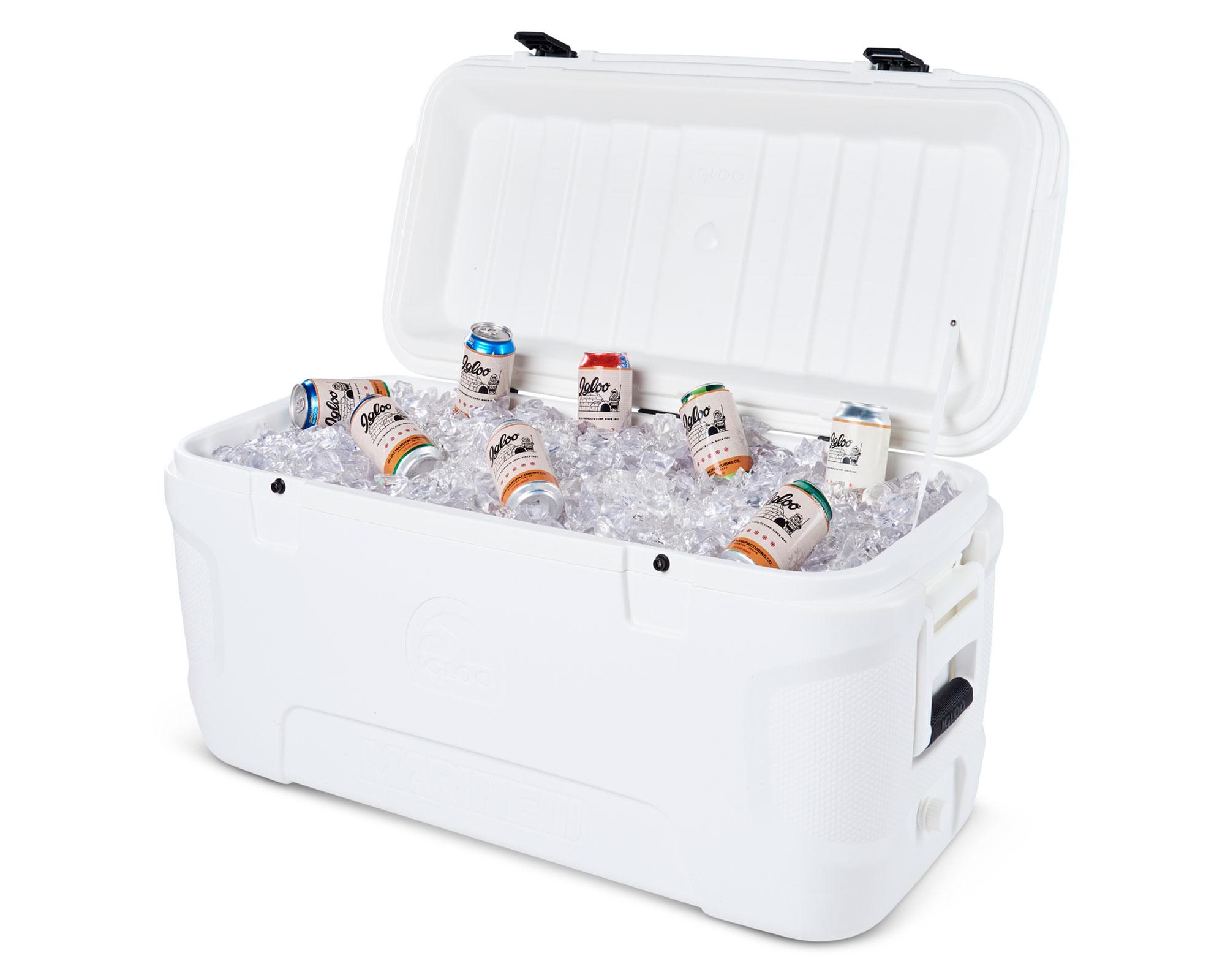 Cooler 113 litros Marine Contour blanco-3