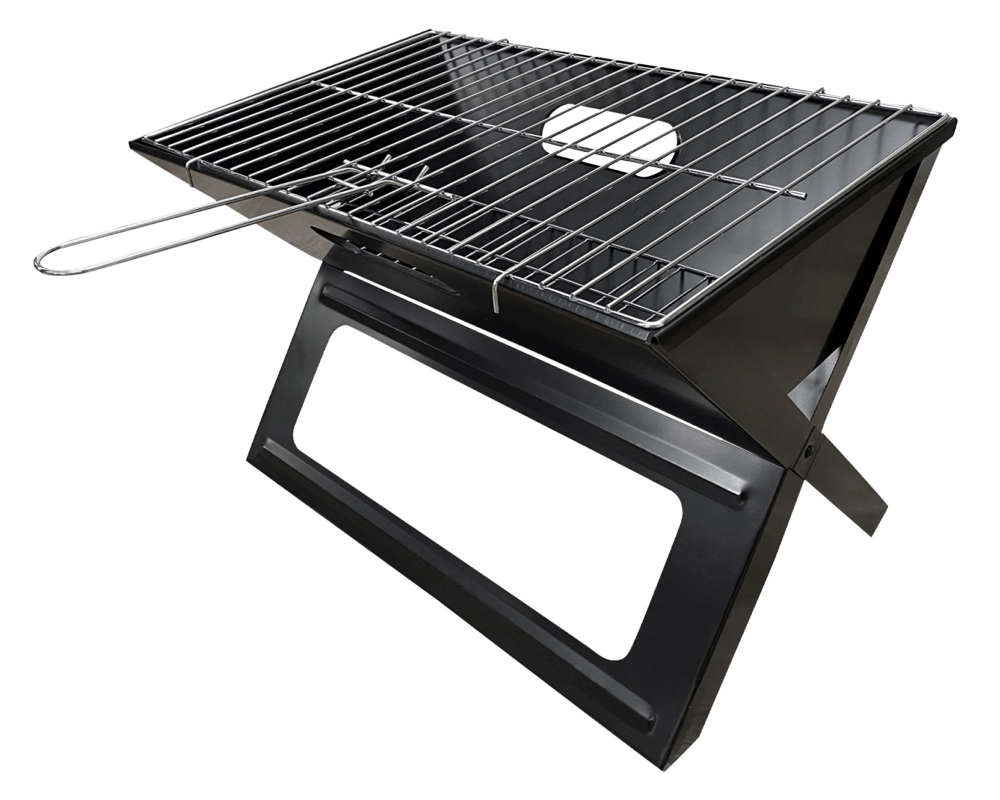 Parrilla a carbón Plegable triangular-1