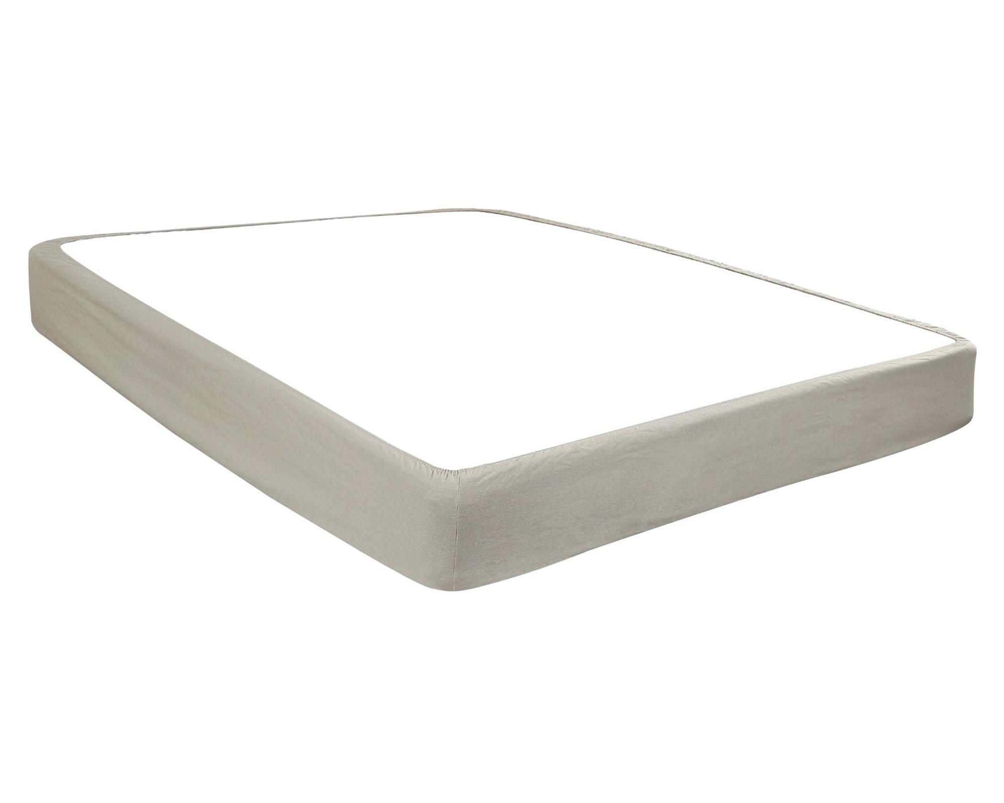 Faldón Box Spring ecru King-0