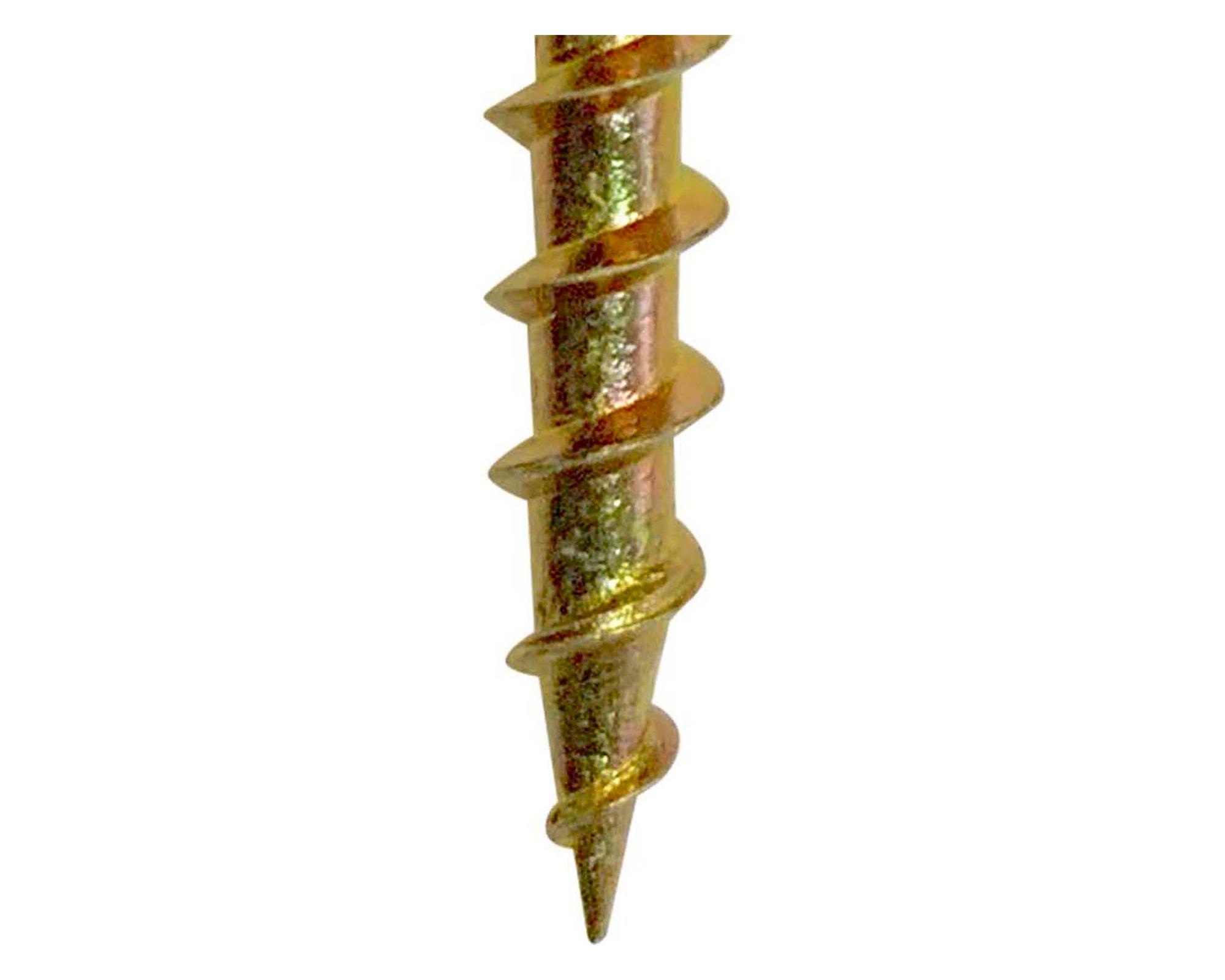 Tornillo multiuso Rosca gruesa 6x1" 10 unidades-2