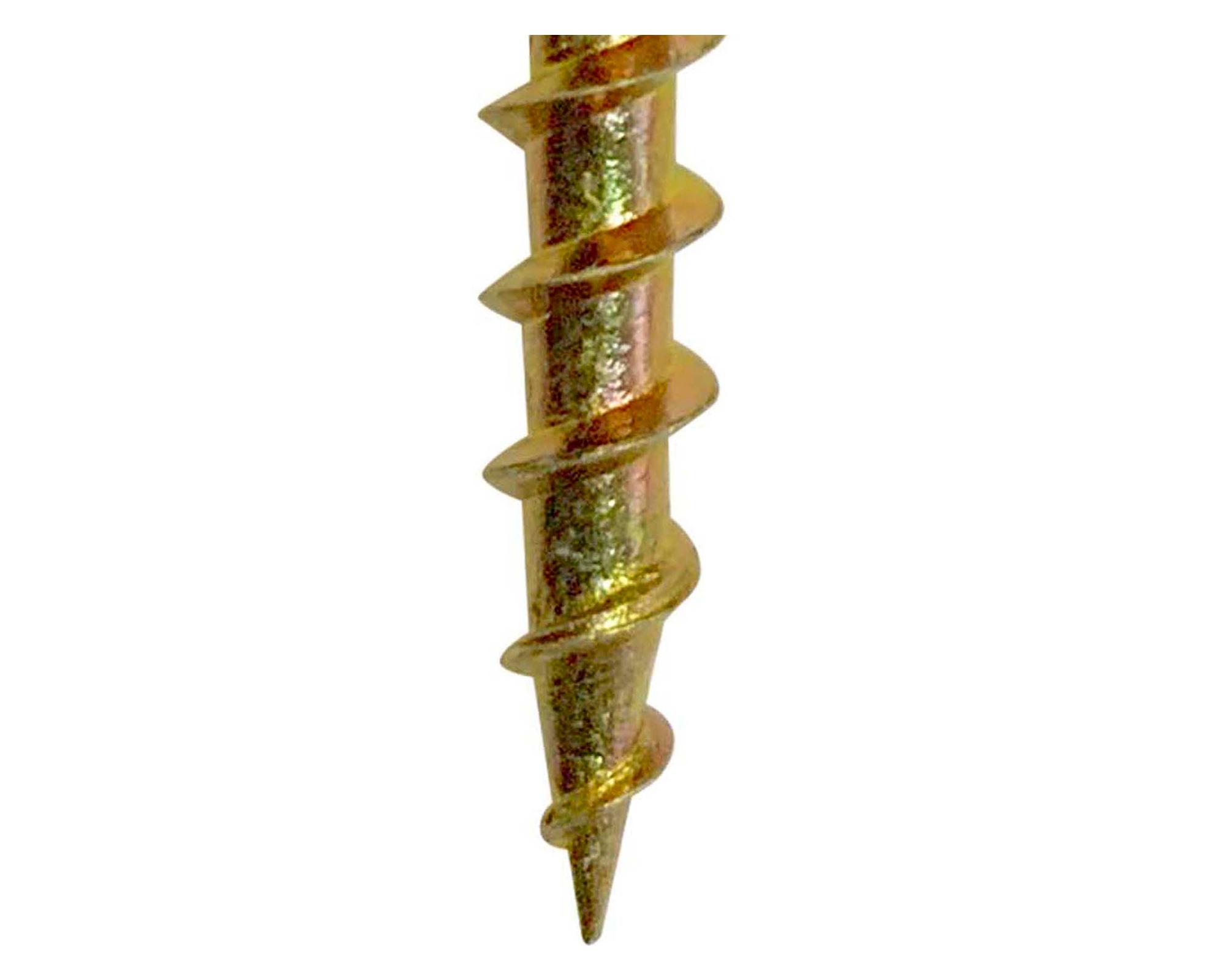 Tornillo volcanita Rosca gruesa 10x6" 5 unidades-2