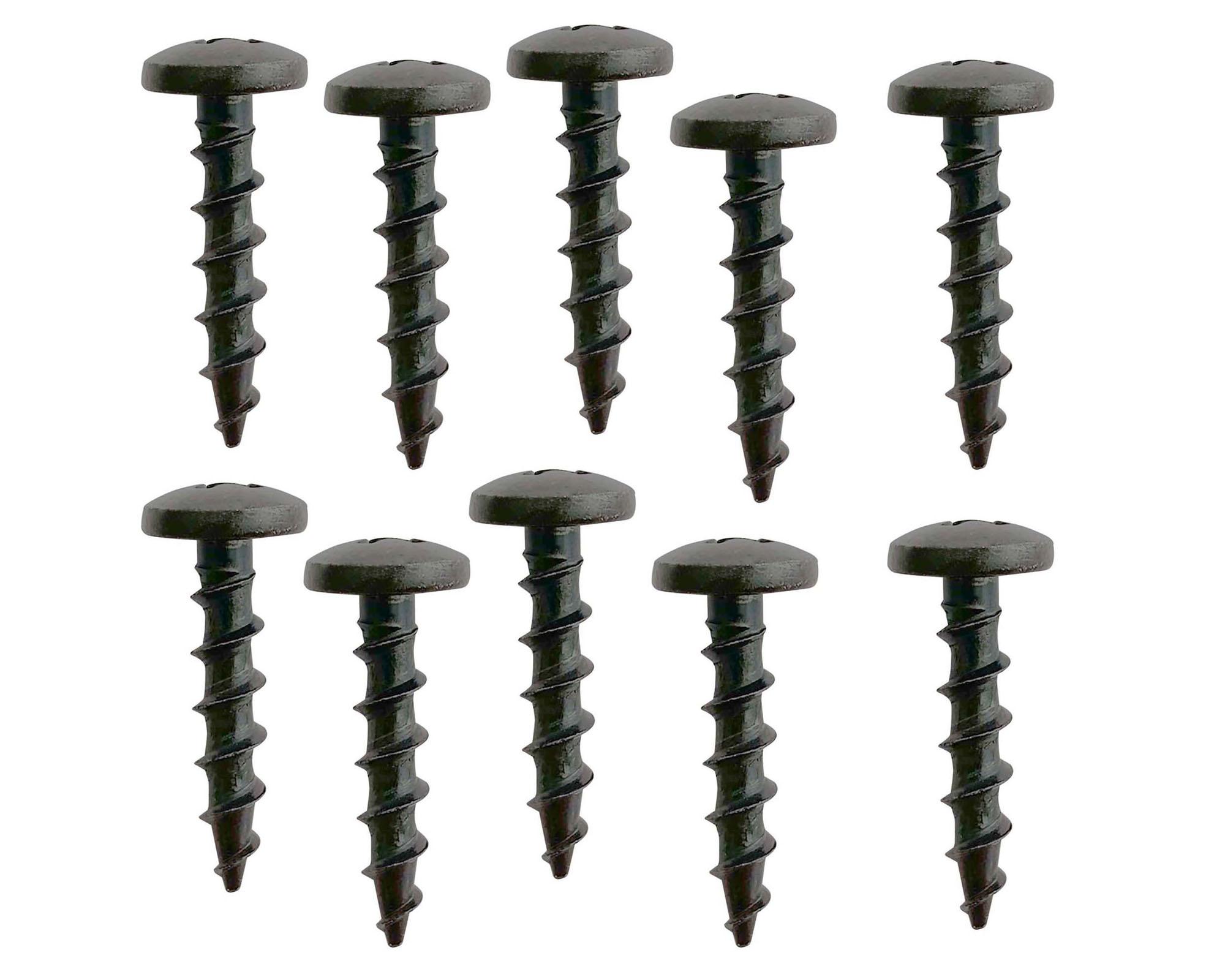 Tornillo madera Cabeza lenteja rosca gruesa 6x20 mm 10 unidades-0