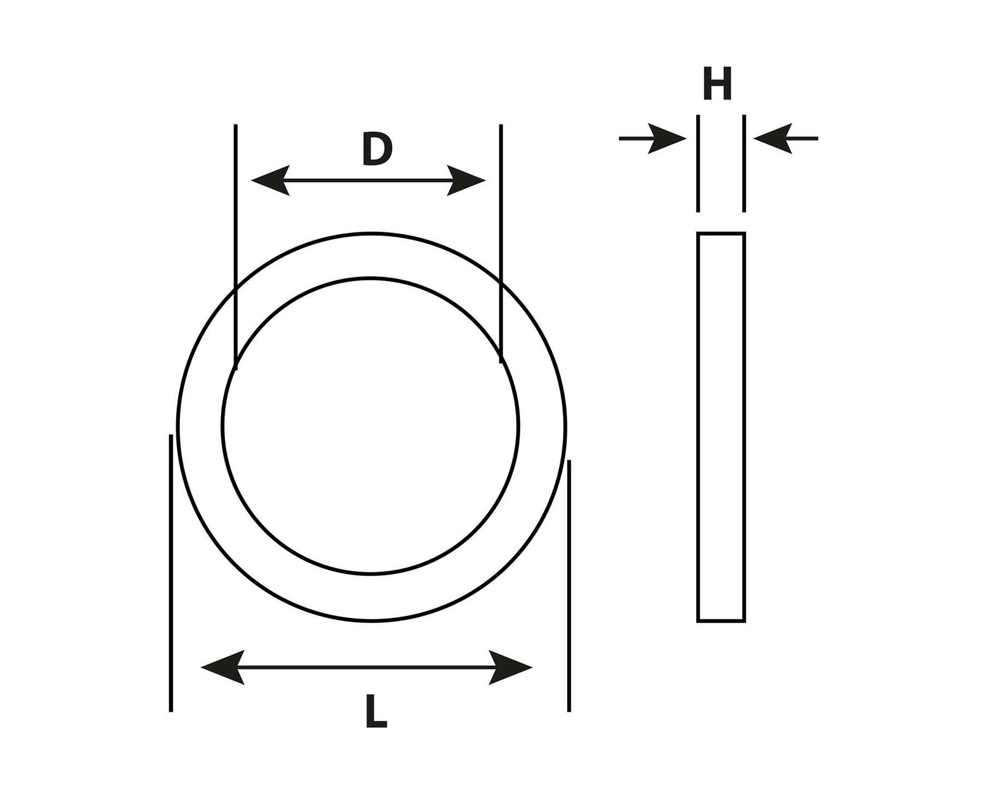 Junta tipo O-Ring 7 mm 3 unidades-2