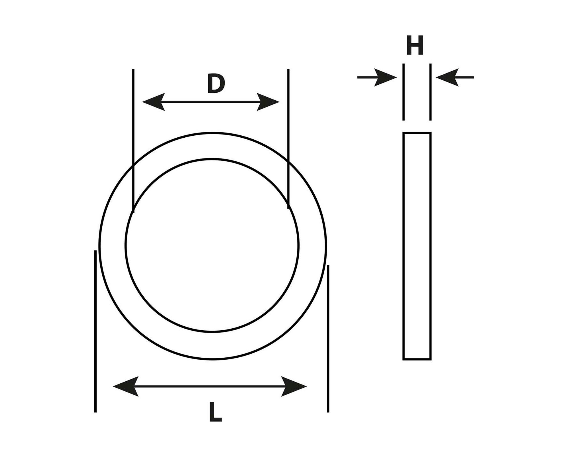 Junta tipo O-Ring 5 mm 3 unidades-3