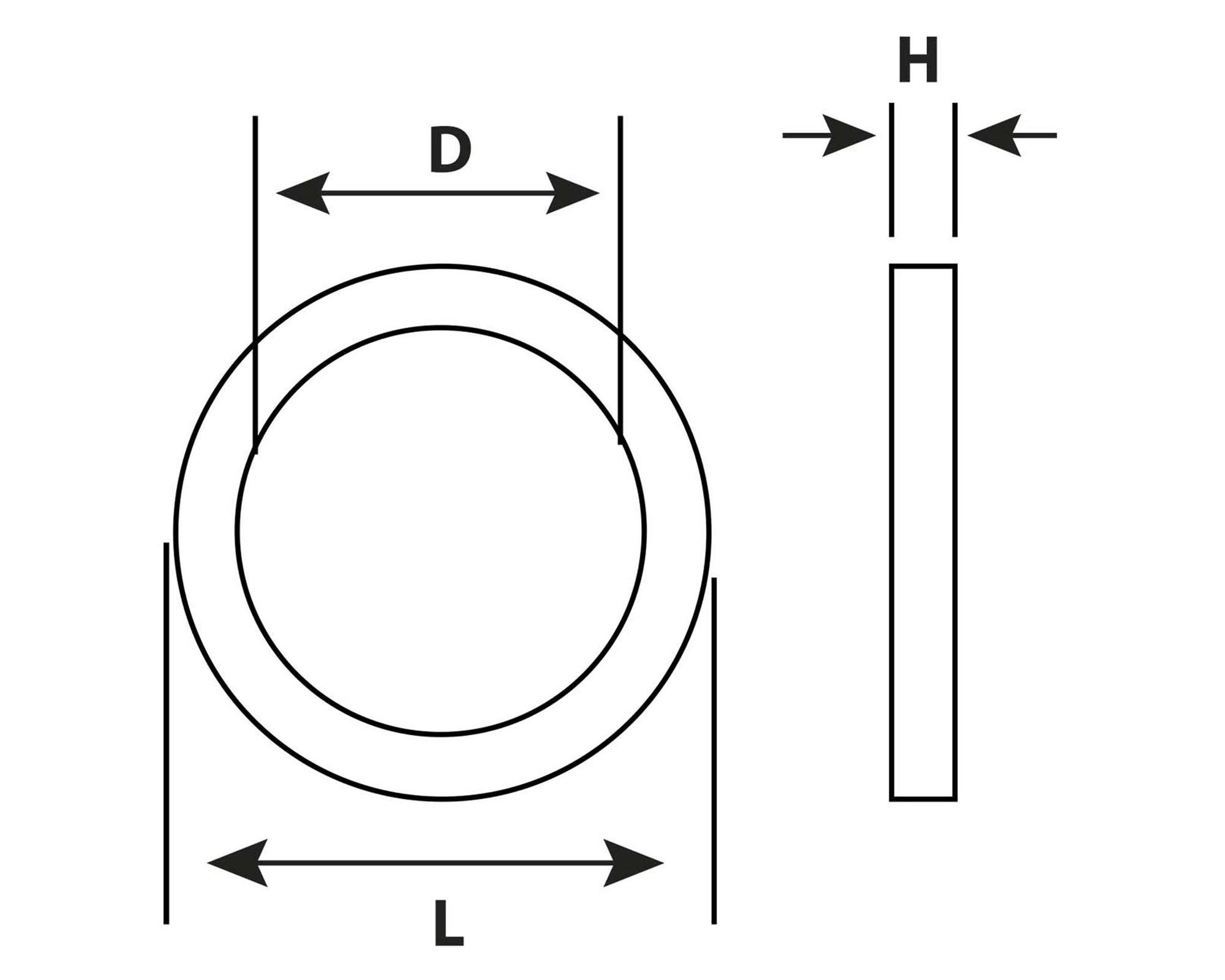 Junta tipo O-Ring 3 mm 4 unidades-3